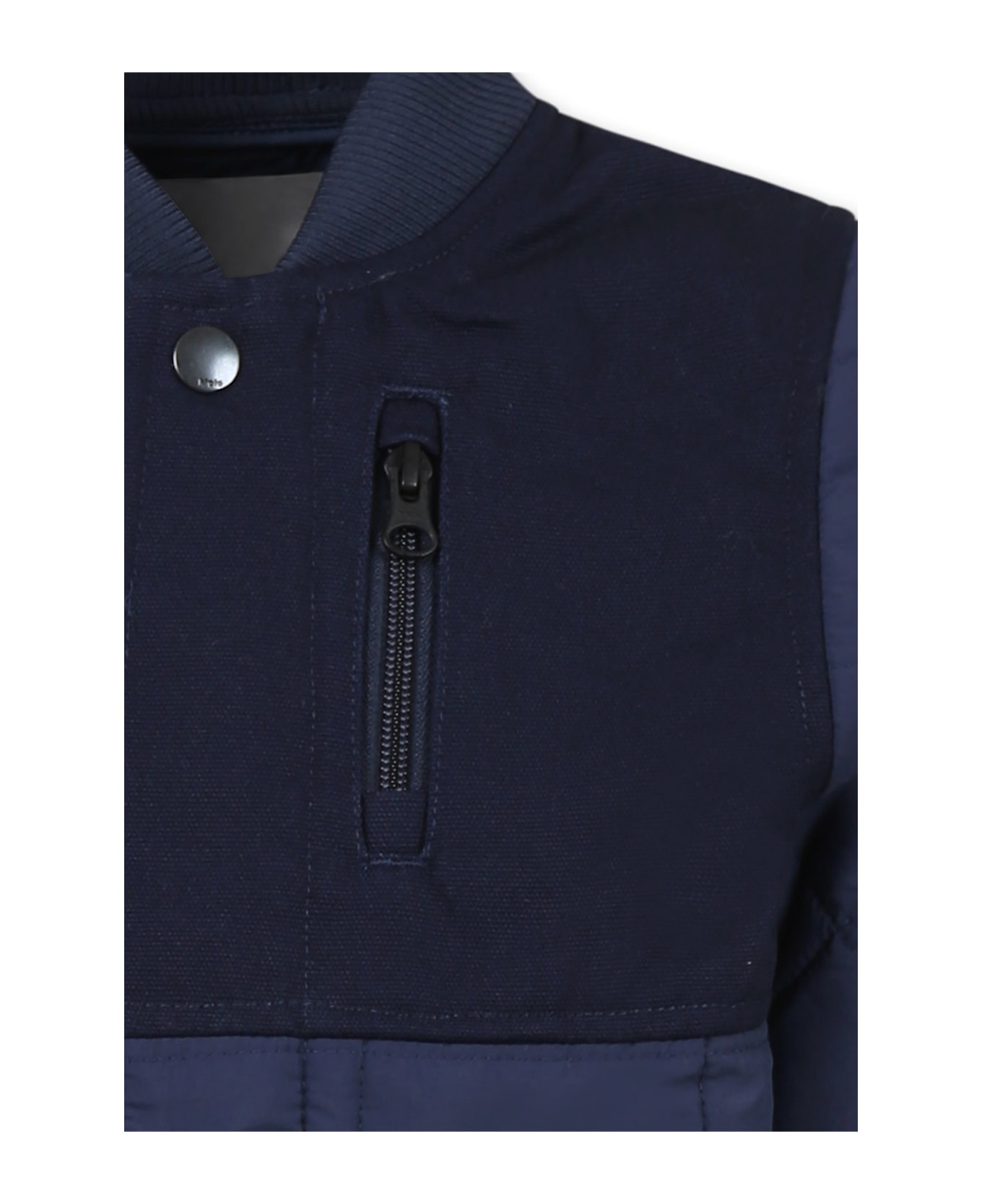 Molo Blue Down Jacket For Boy - Blue