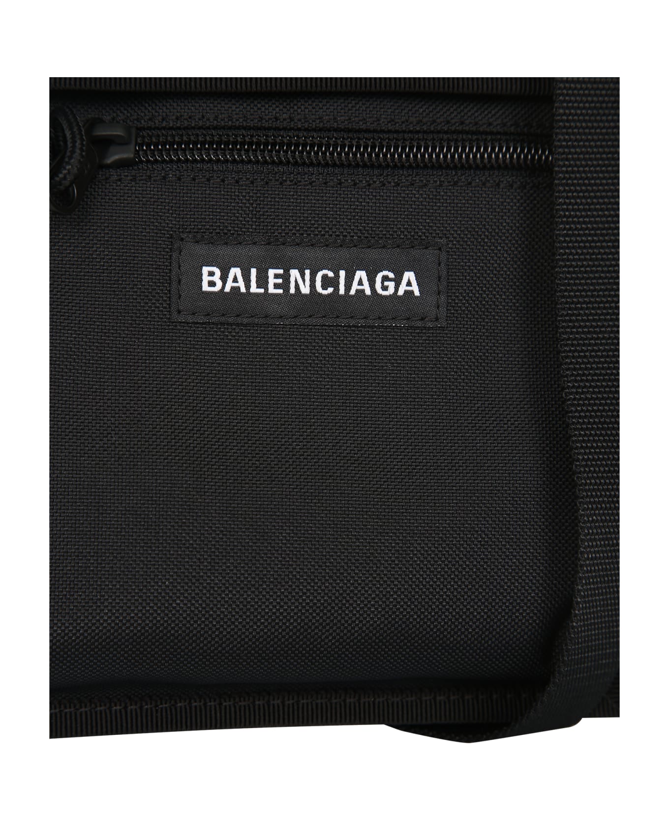 Balenciaga Explorer Pou Black Shoulder Bag - Black ショルダーバッグ