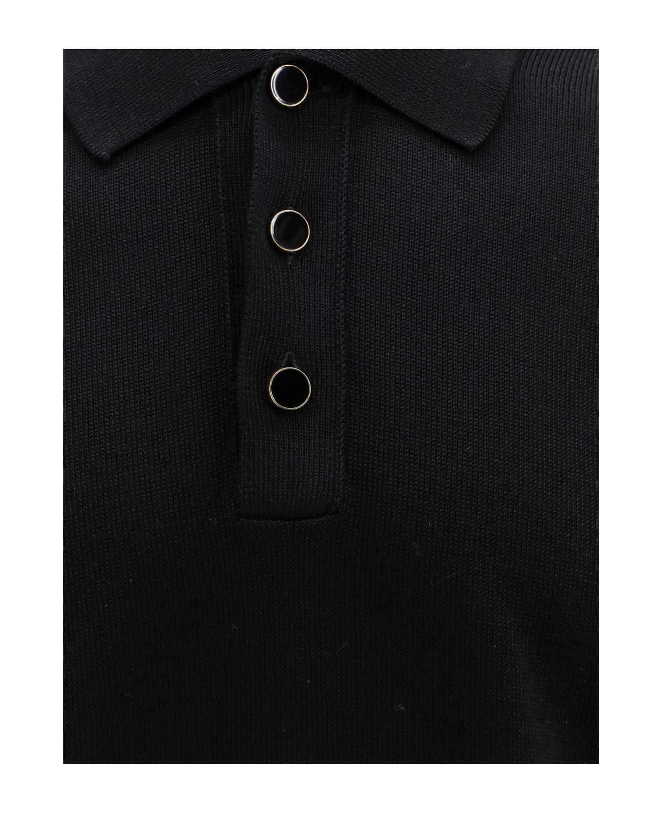 Lardini Polo Shirt - Black ポロシャツ
