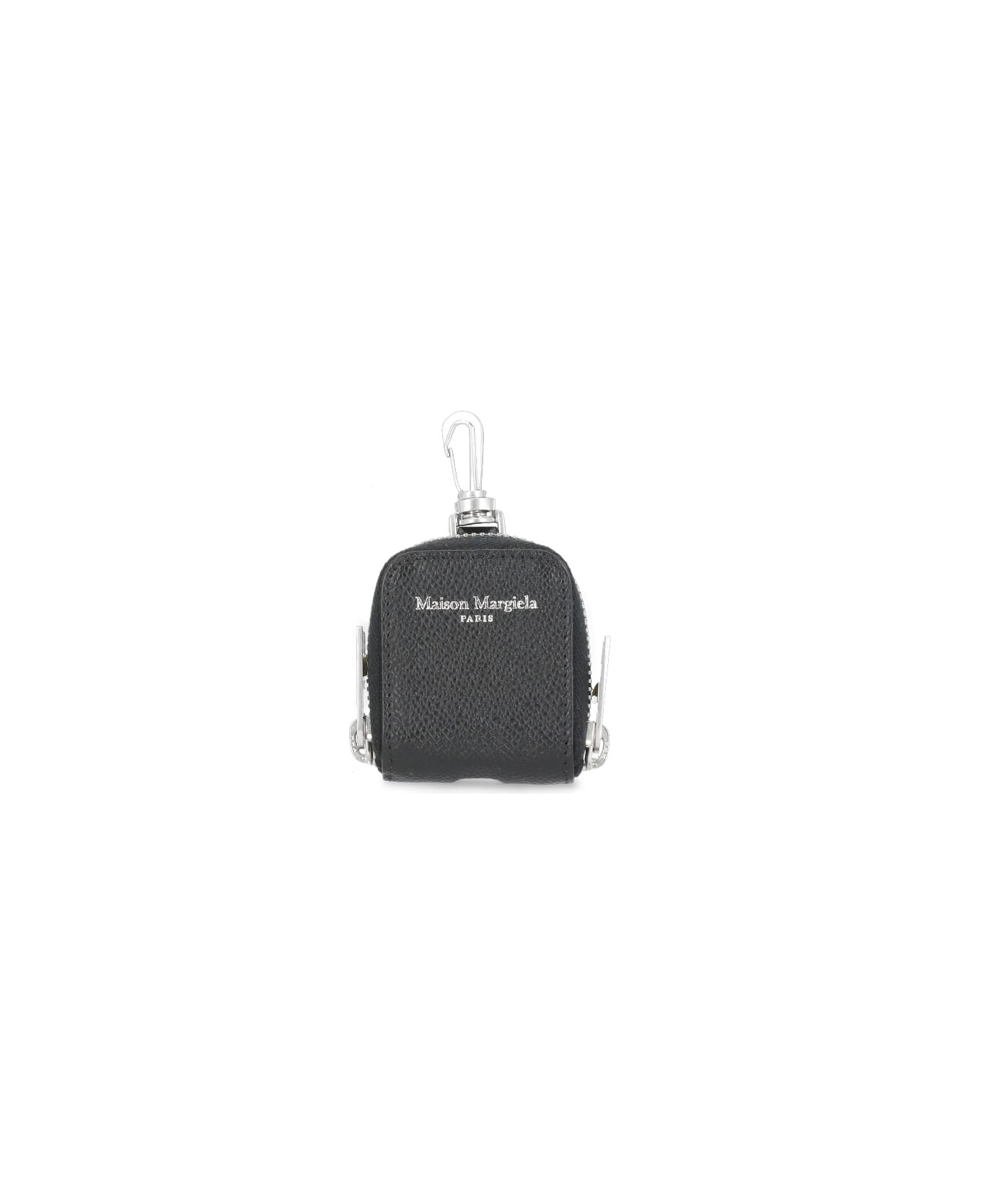 【Maison Margiela】Coin Holder Zip Around Wallet Maison Margiela Coin Holder Zip Around Wallet with Key Ring