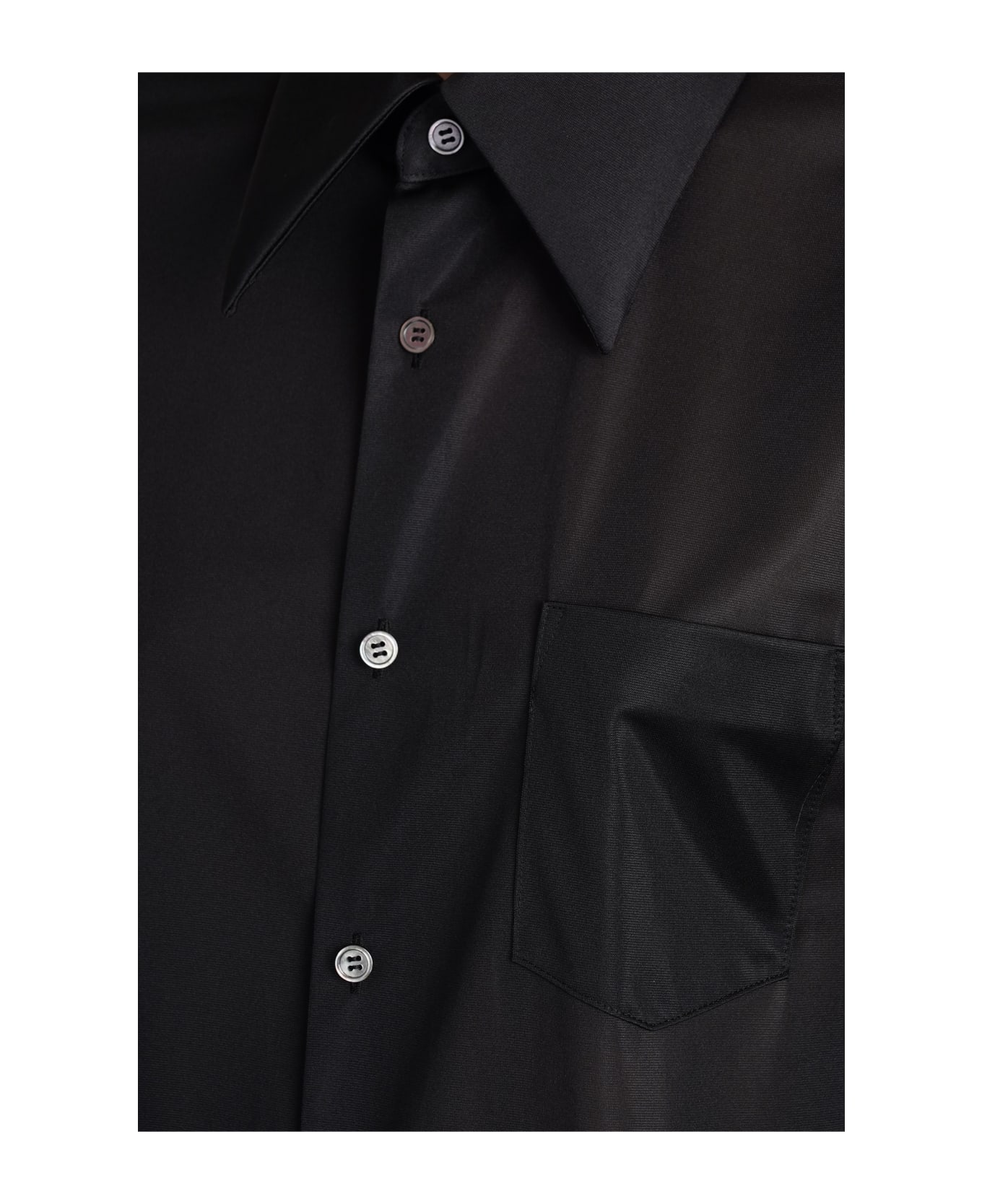Comme des Garçons Shirt In Black Polyester - black