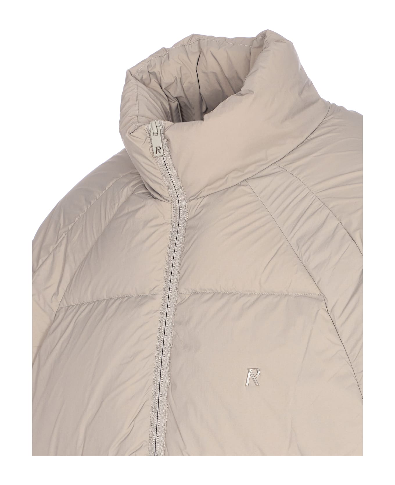 REPRESENT Funnel Down Jacket - Beige