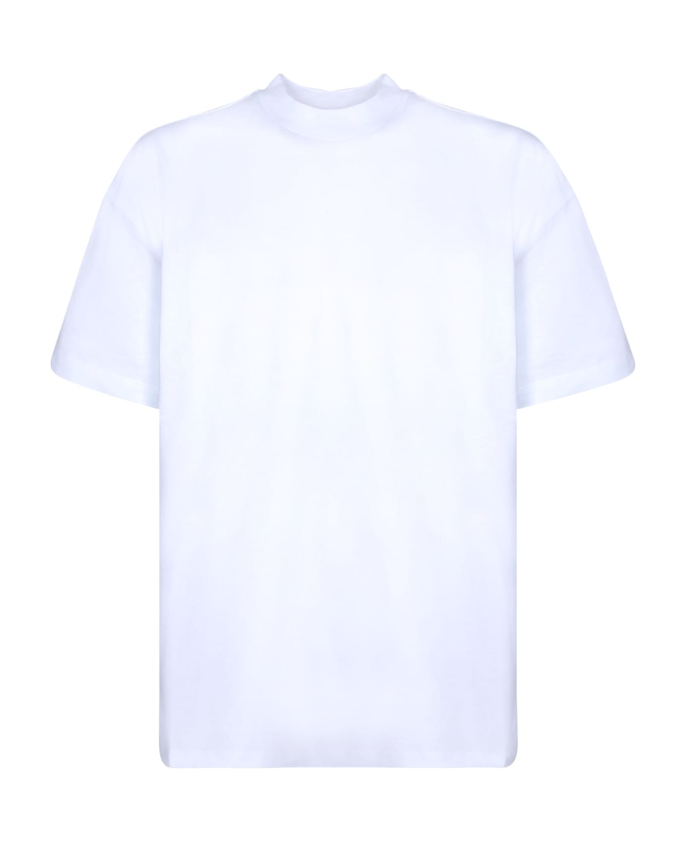 MSGM Sunset Patch White T-shirt - White シャツ