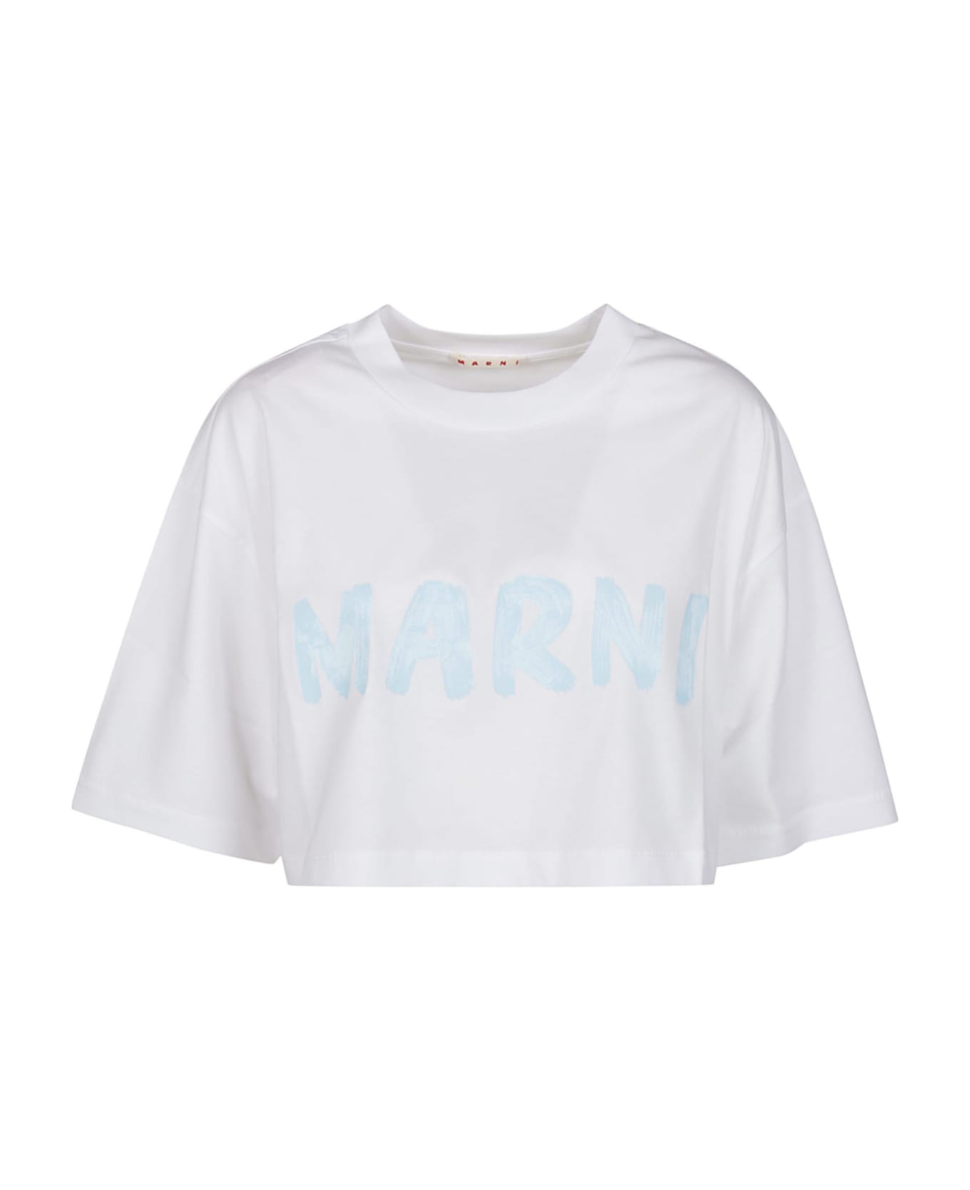 Marni Cropped T-shirt - Lily White