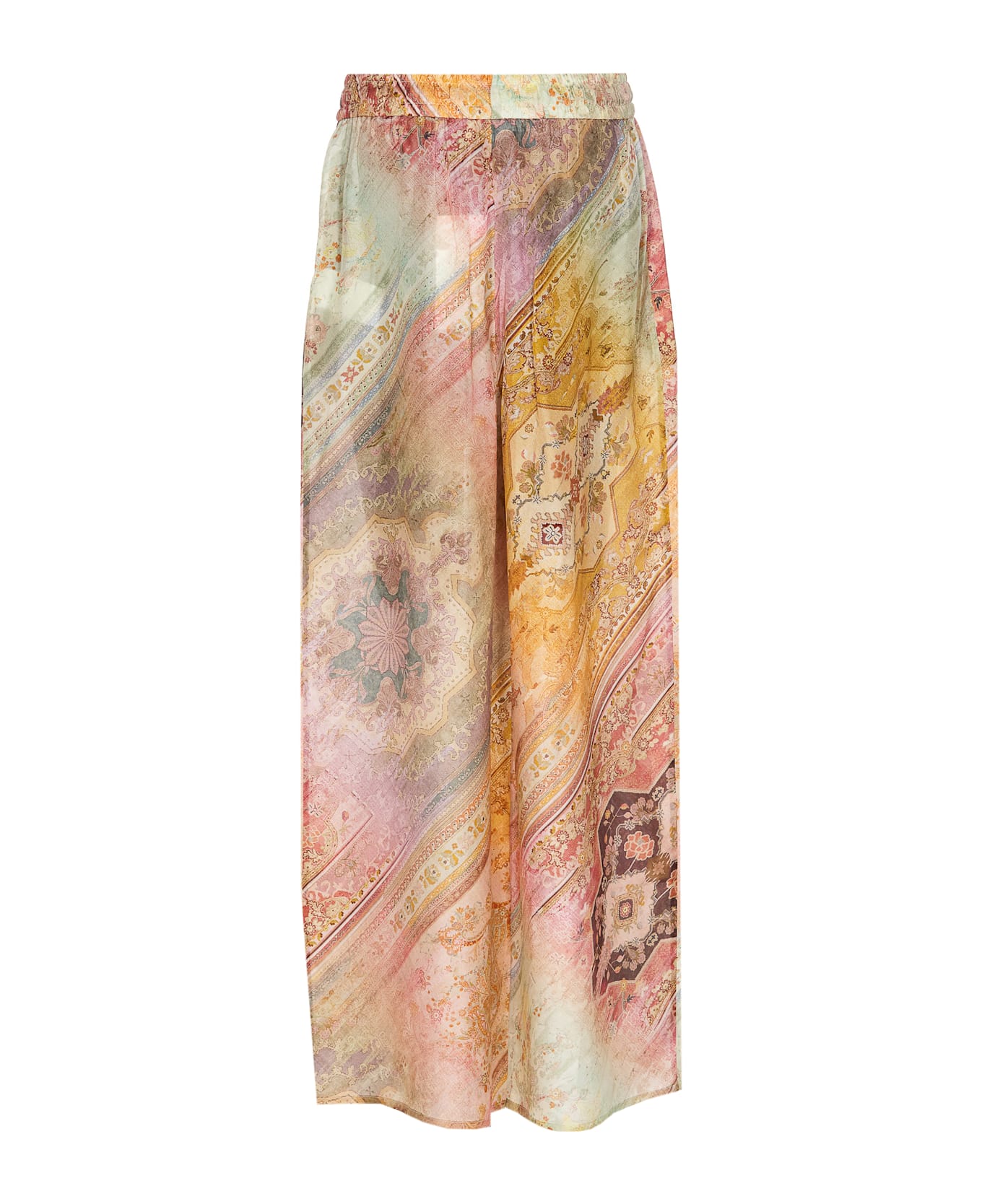 Zimmermann Tallow Relaxed Pants - MULTICOLOUR