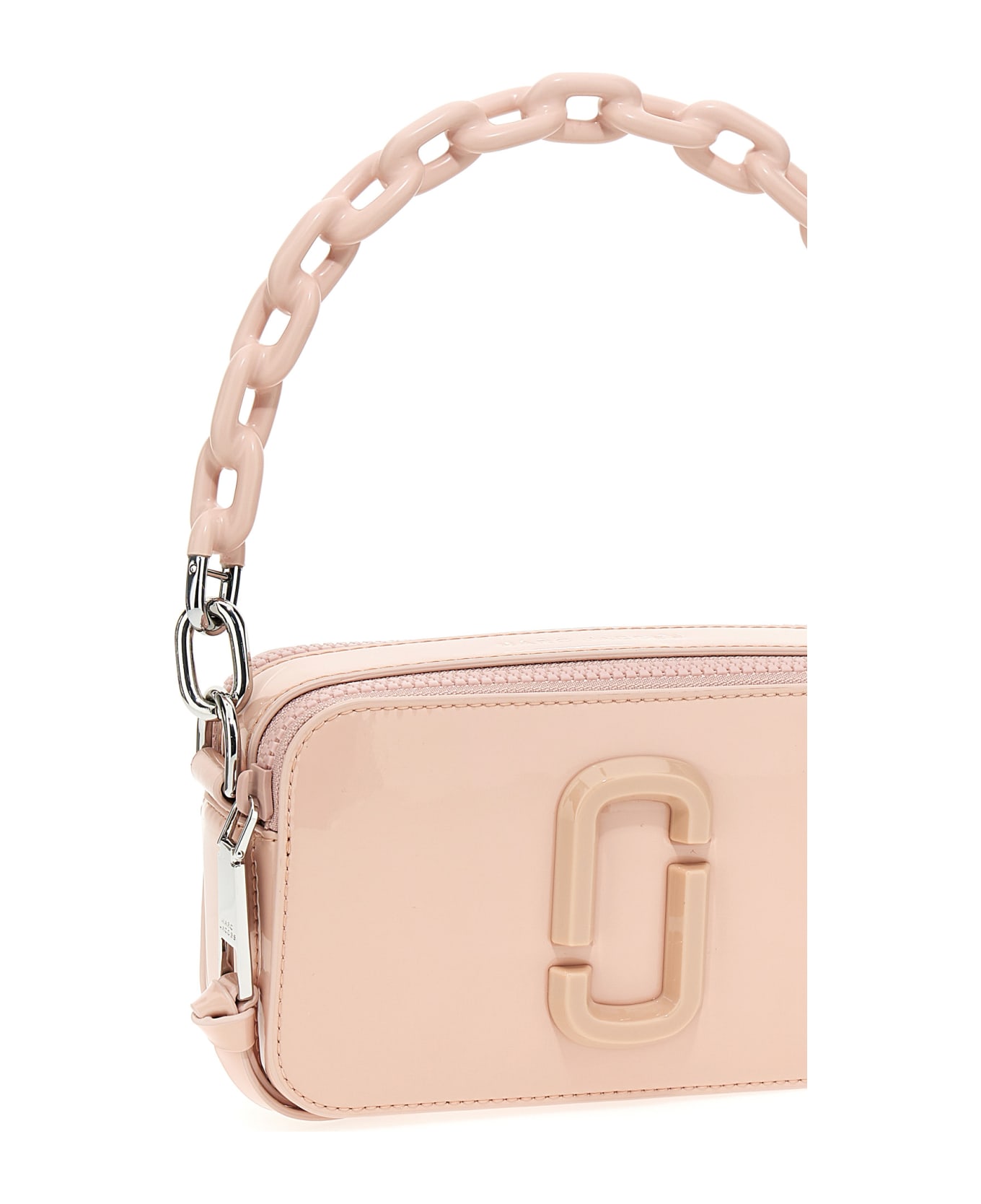 Marc Jacobs The Snapshot Leather Crossbody Bag - Rose