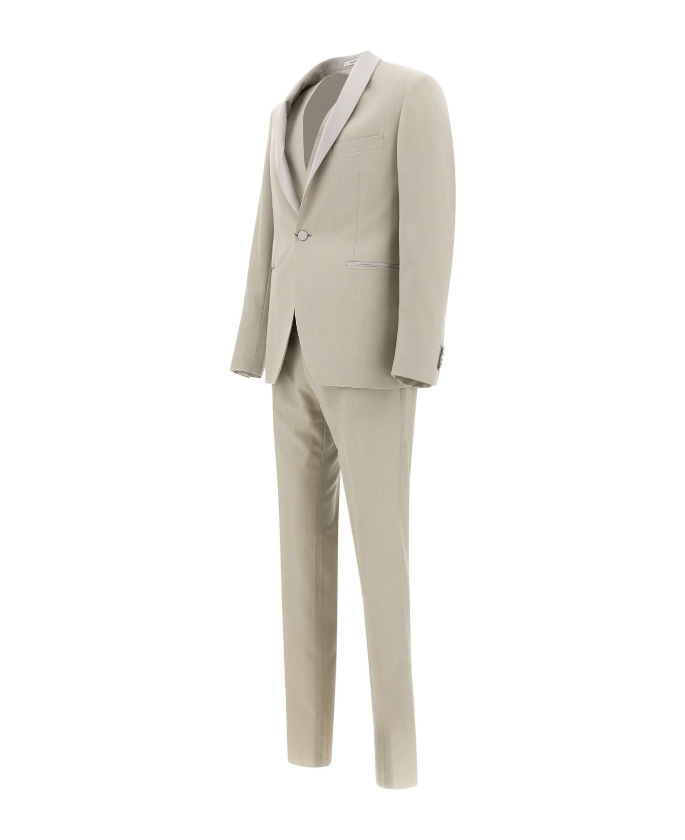 Tagliatore Three-piece Formal Suit - Green/grey スーツ