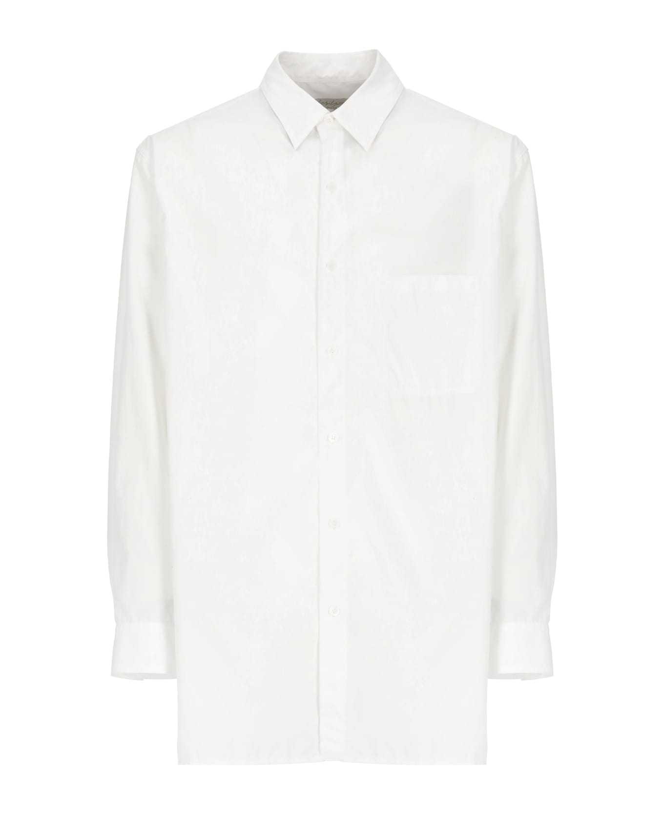 Yohji Yamamoto Cotton Shirt - White
