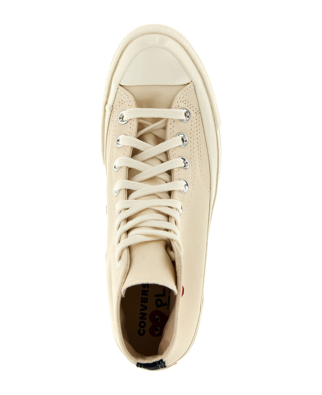 Comme des Garçons Sneakers Play X Converse - Beige