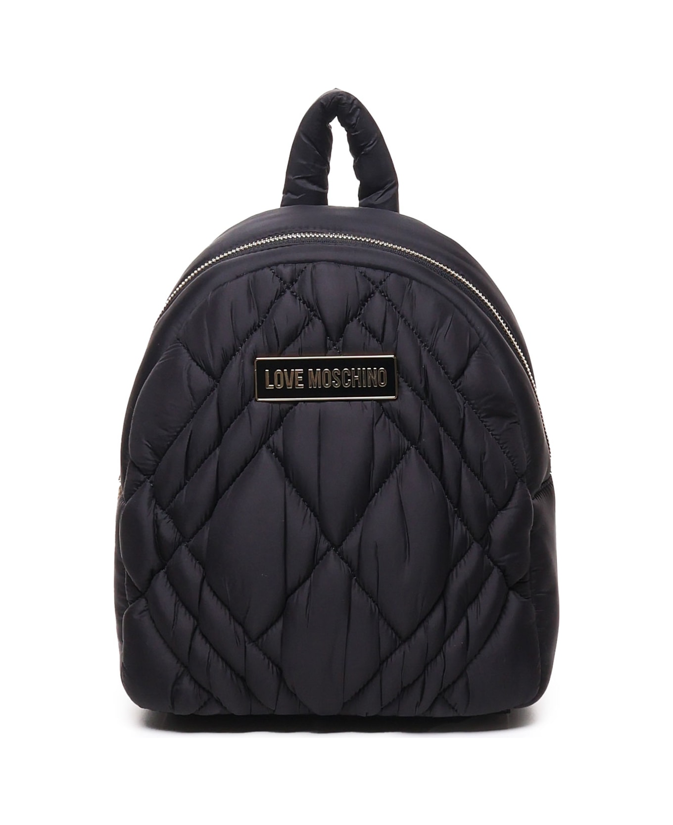 Love Moschino Backpack - A Black Black