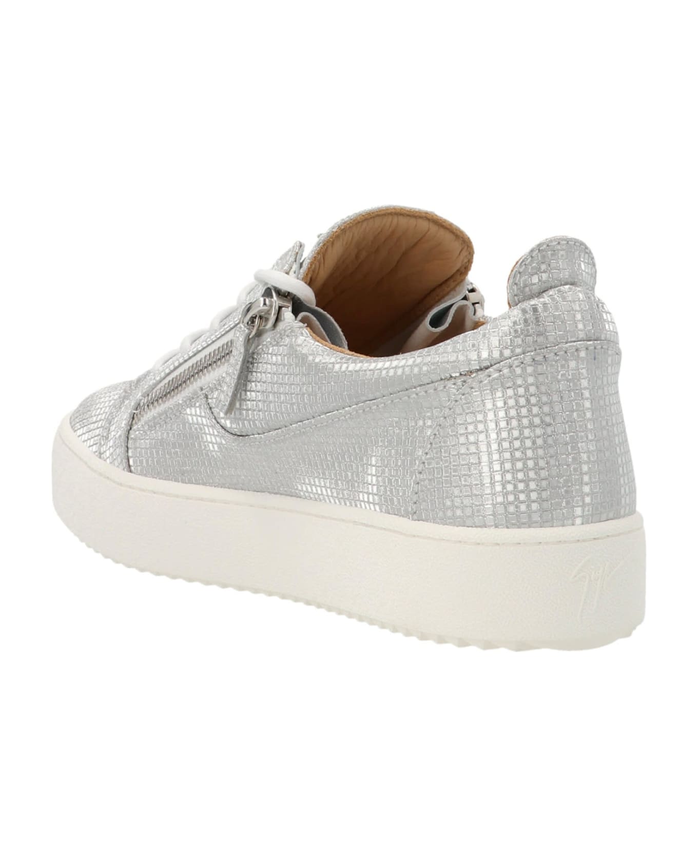 Giuseppe Zanotti May London Sneakers - Silver