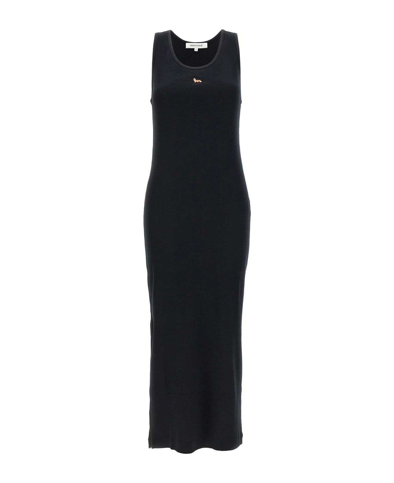 ワンピース MAISON KITSUNE SS25 'Baby Fox' dress (MW01602KJ0125 P199) BABY FOX RIBBED TANK DRESS | Maison Kitsuné