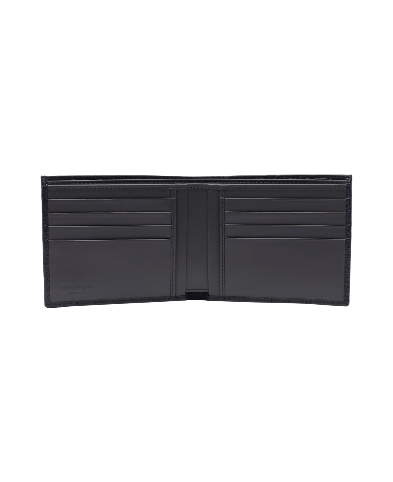 Ferragamo Gancini Wallet - Black