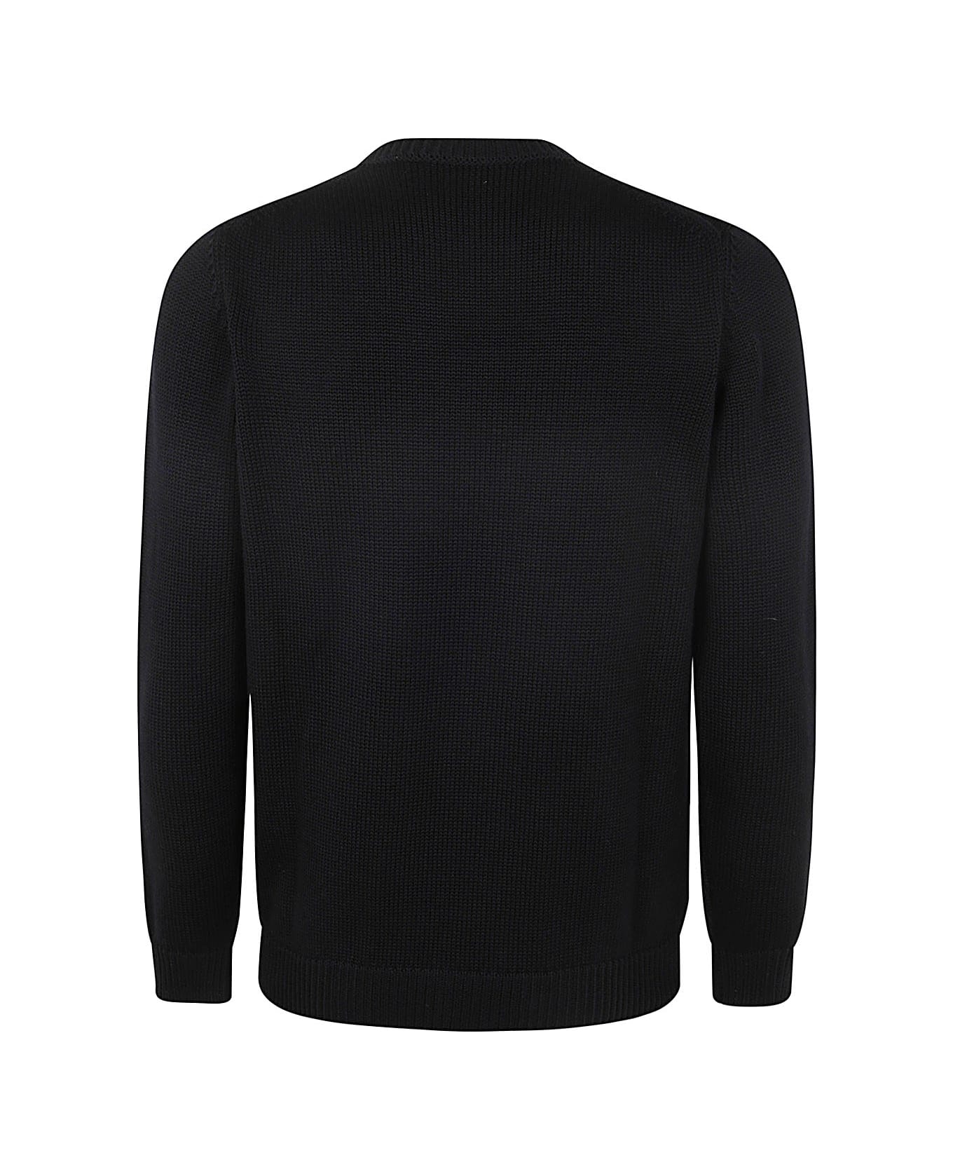 Nuur Long Sleeves Round Neck - Black