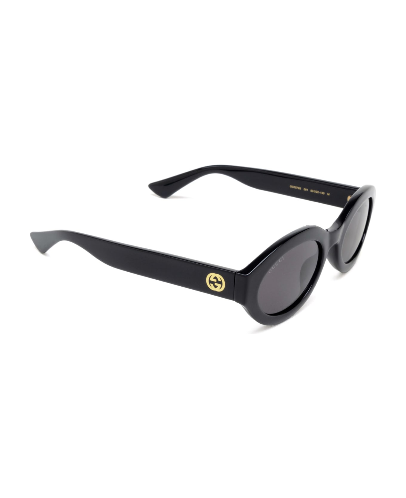 Gucci Eyewear Gg1579s Black Sunglasses - Black