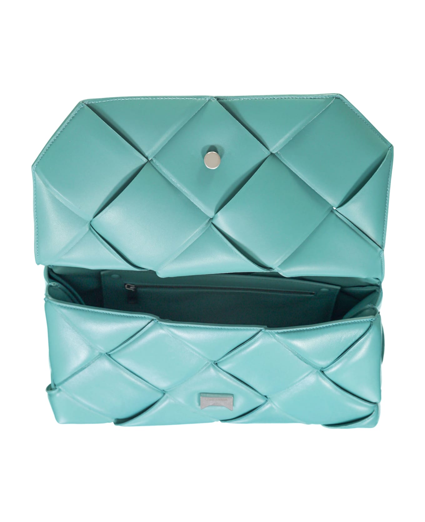 Bottega Veneta Intrecciato Nappa Handbag - Light Blue