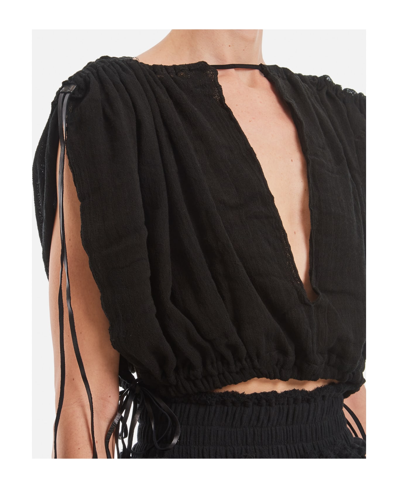 Caravana Chiople Cotton Top - Black