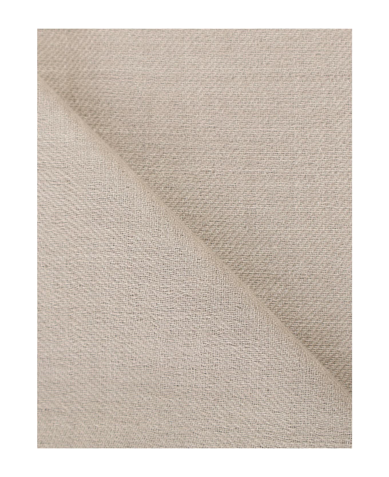 Fay Wool And Silk Scarf - Beige