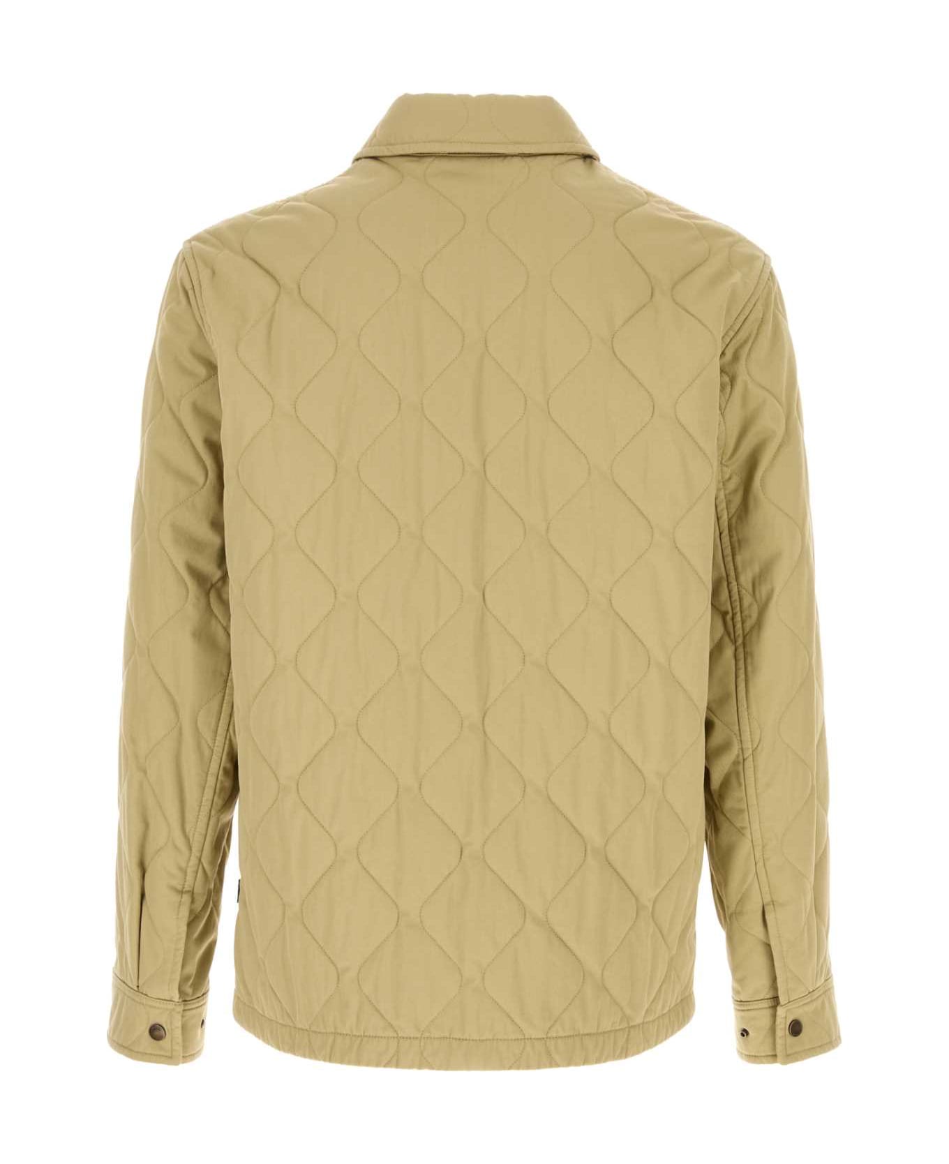 Burberry Beige Cotton Jacket - HAMPER