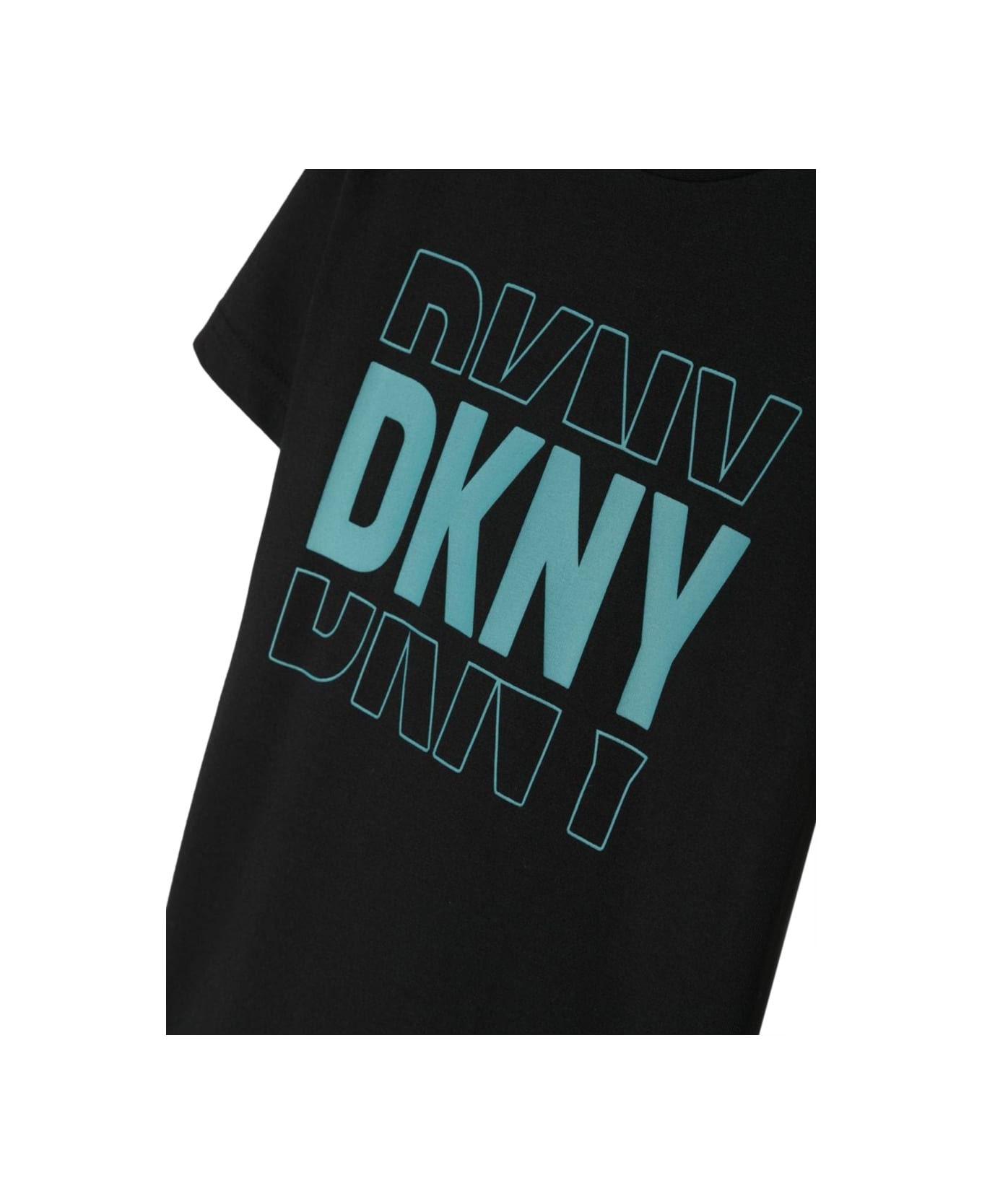 DKNY Mc Logo T-shirt - BLACK Tシャツ＆ポロシャツ