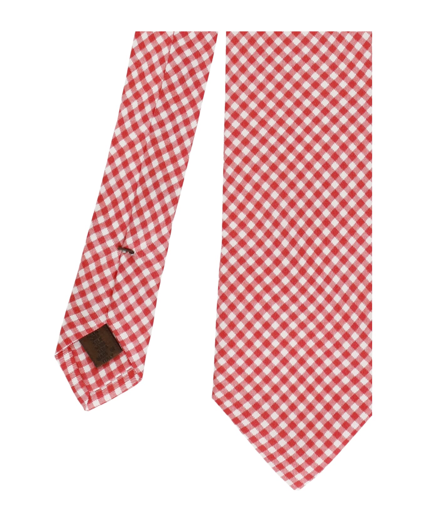 Church's Check Tie - Red