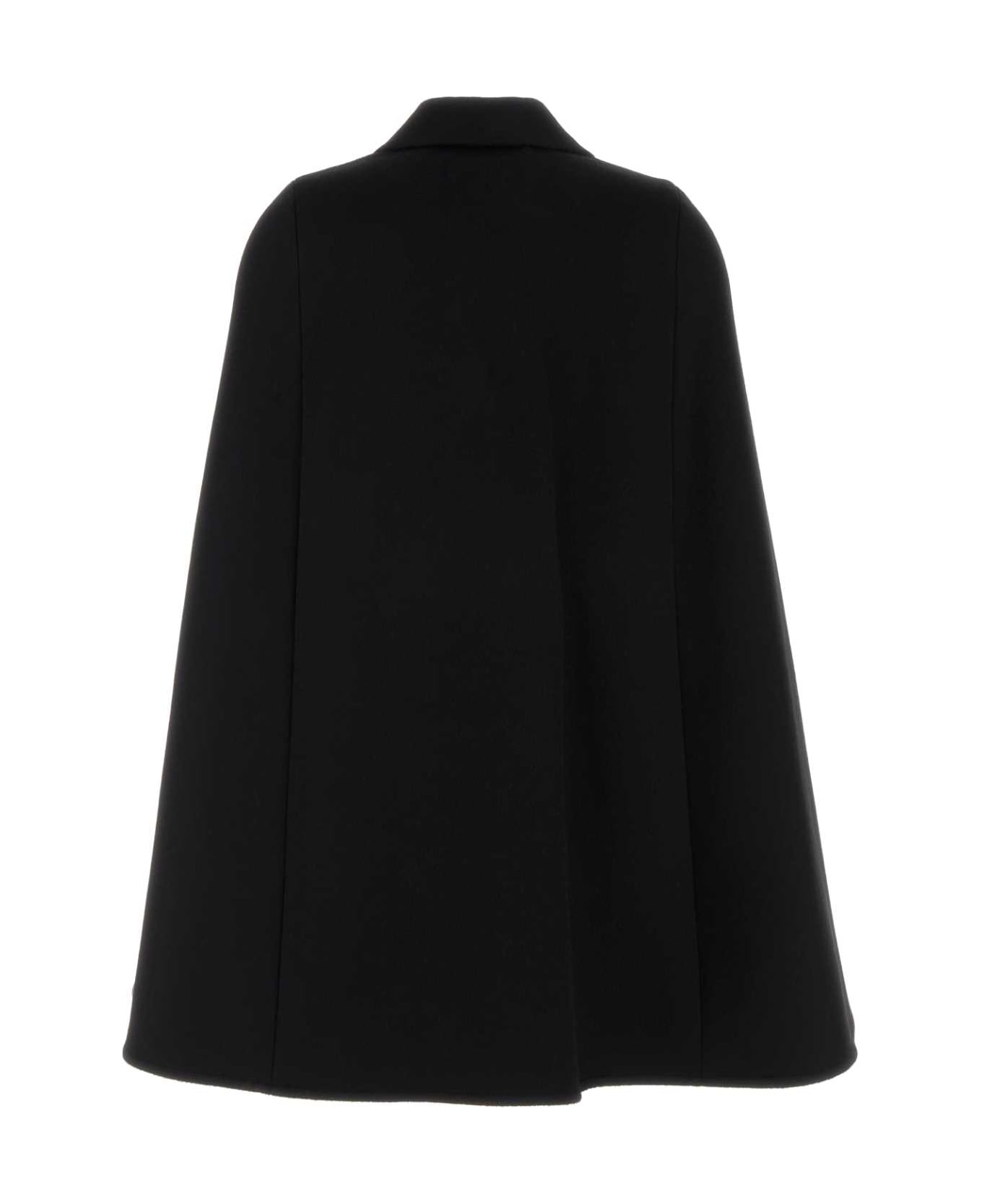 Max Mara Black Camel Pordoi Cape - NERO
