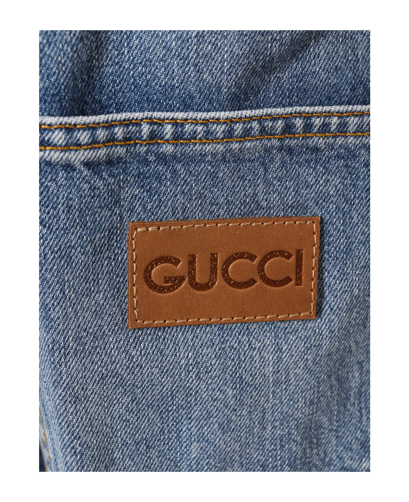 Gucci Relaxed-fitting Denim Jeans - Blue