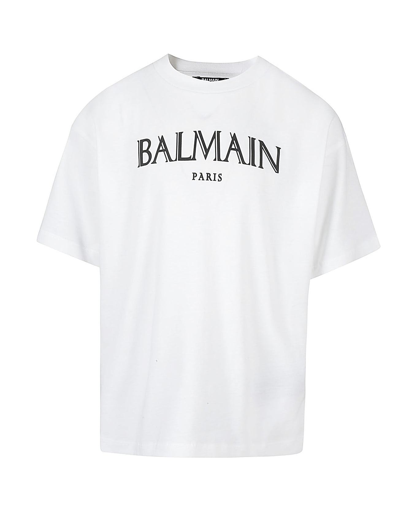 Balmain Tshirt - Ne White Black