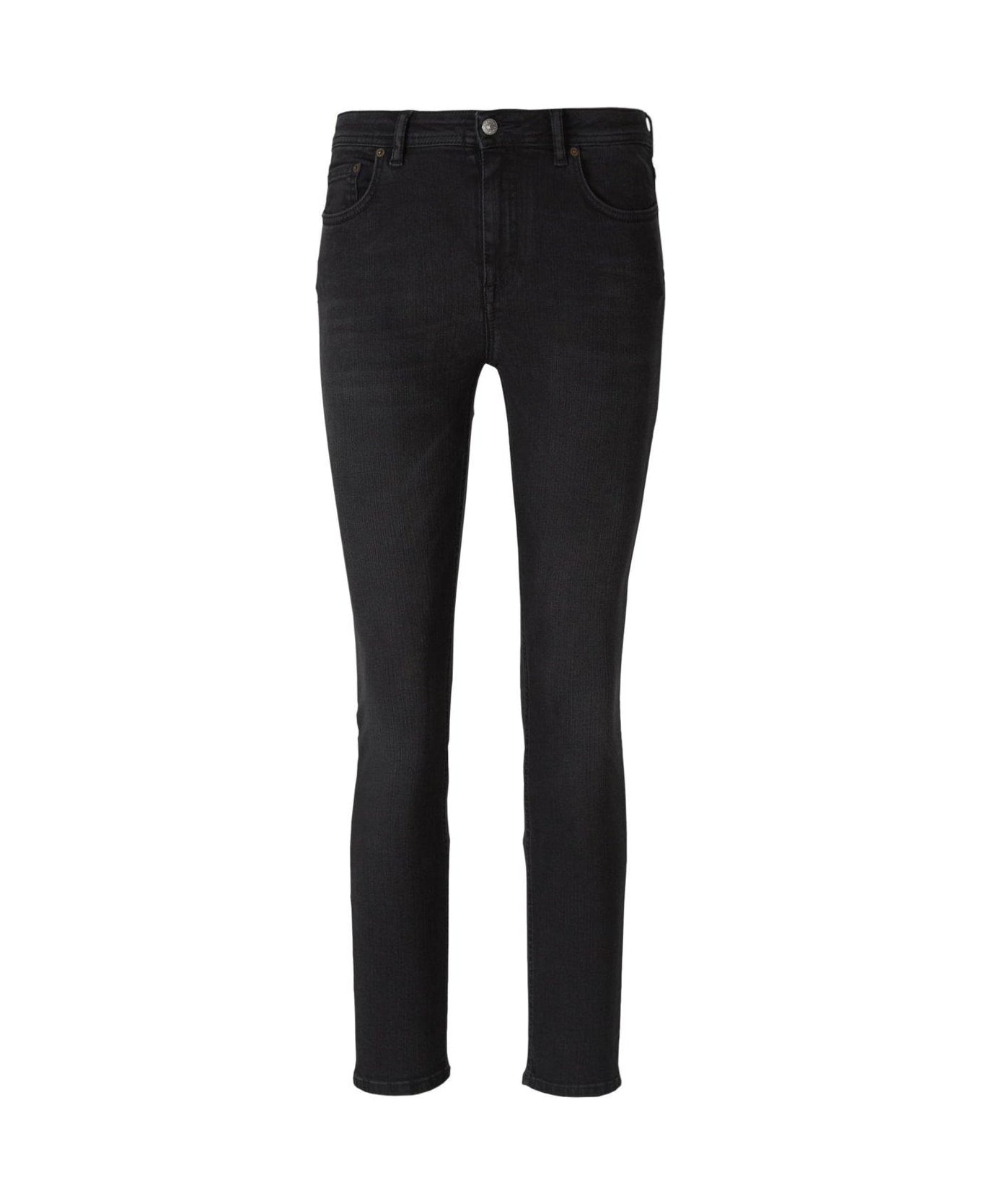 Acne Studios Fade Effect Mid-rise Skinny Jeans - Used black