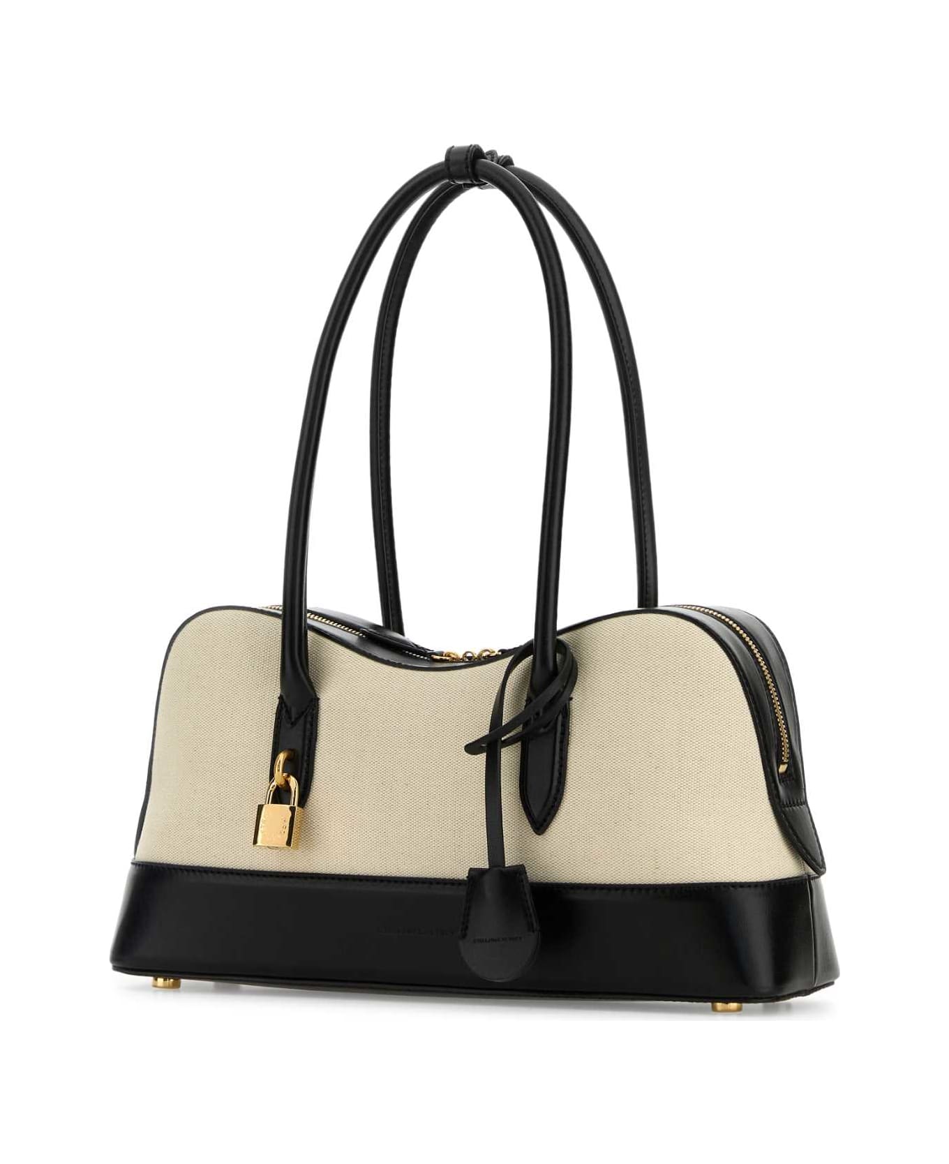 Stella McCartney Sand Canvas Ryder Shoulder Bag - NATURAL
