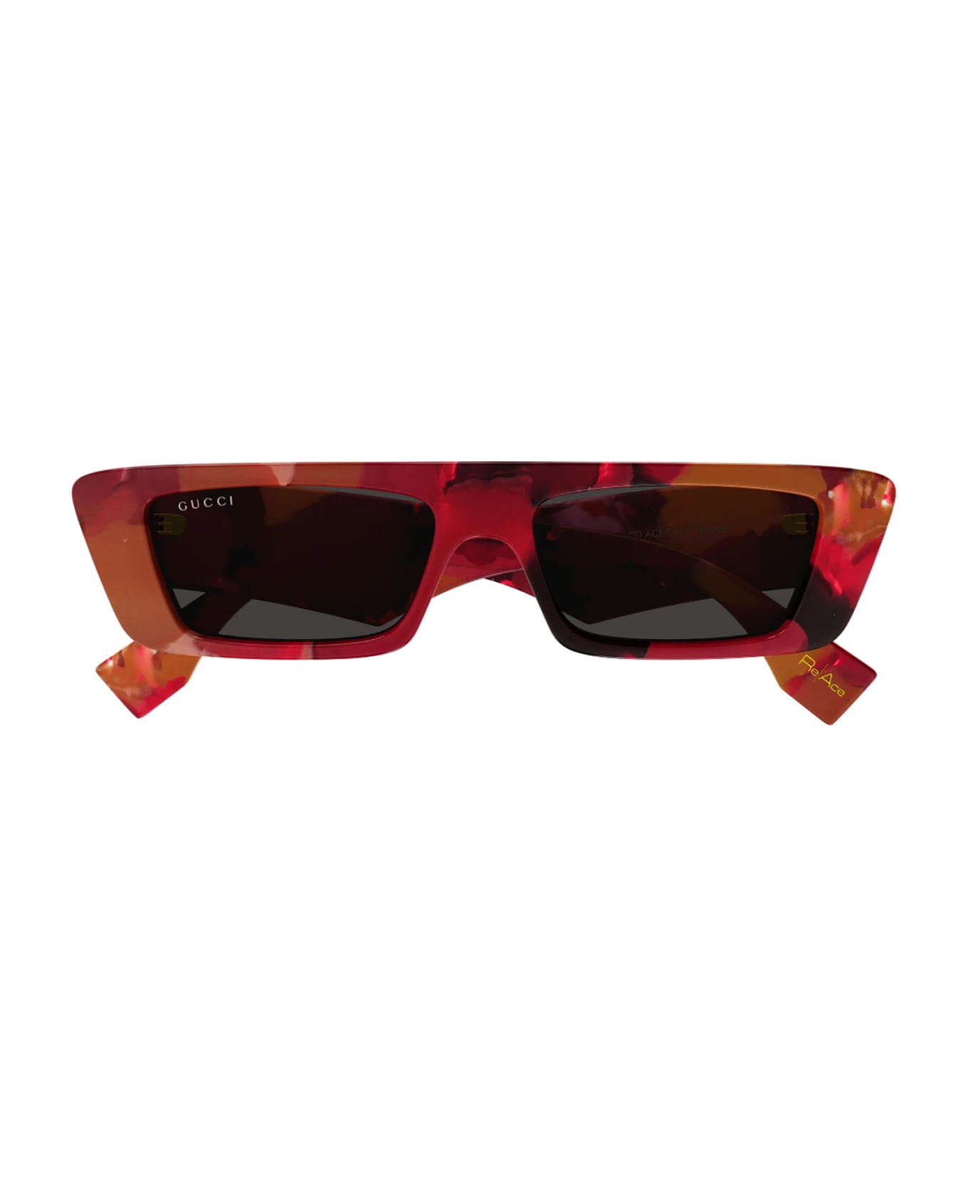 Gucci Eyewear GG1625S Sunglasses - Red Red Grey