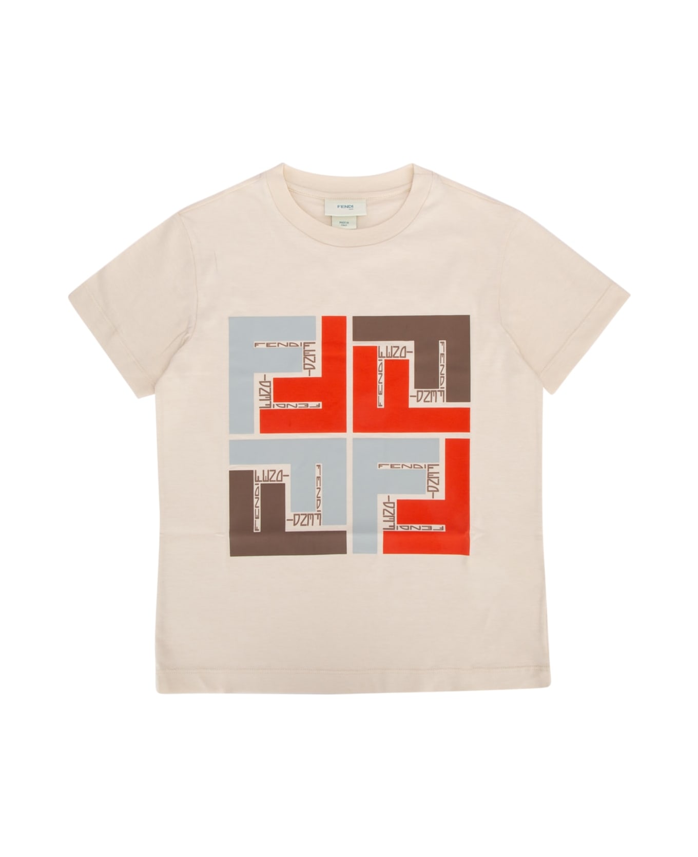 Fendi T-shirt - SHELLORANGEMULTIC Tシャツ＆ポロシャツ