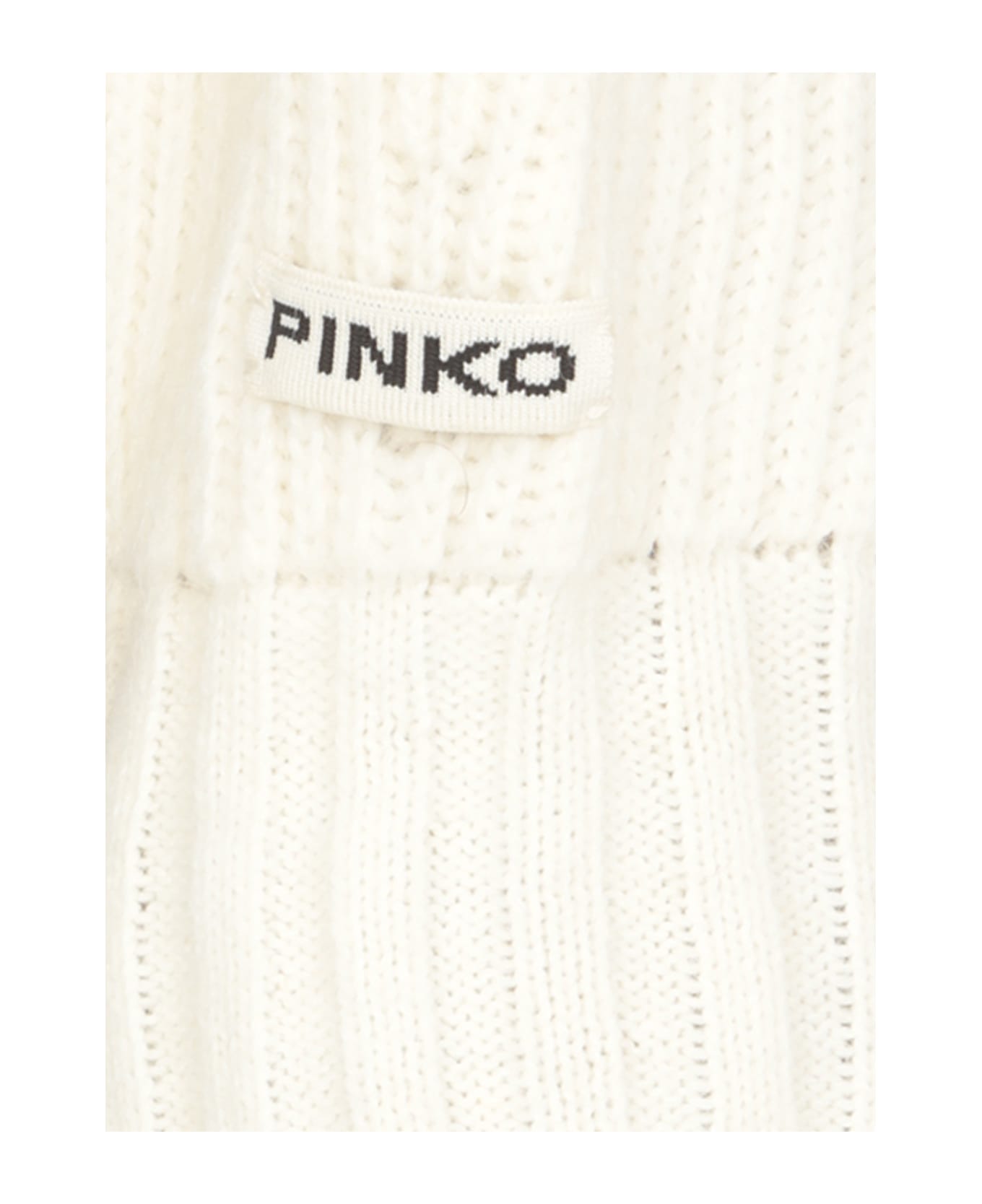 Pinko Mohair Blend Sweater - White