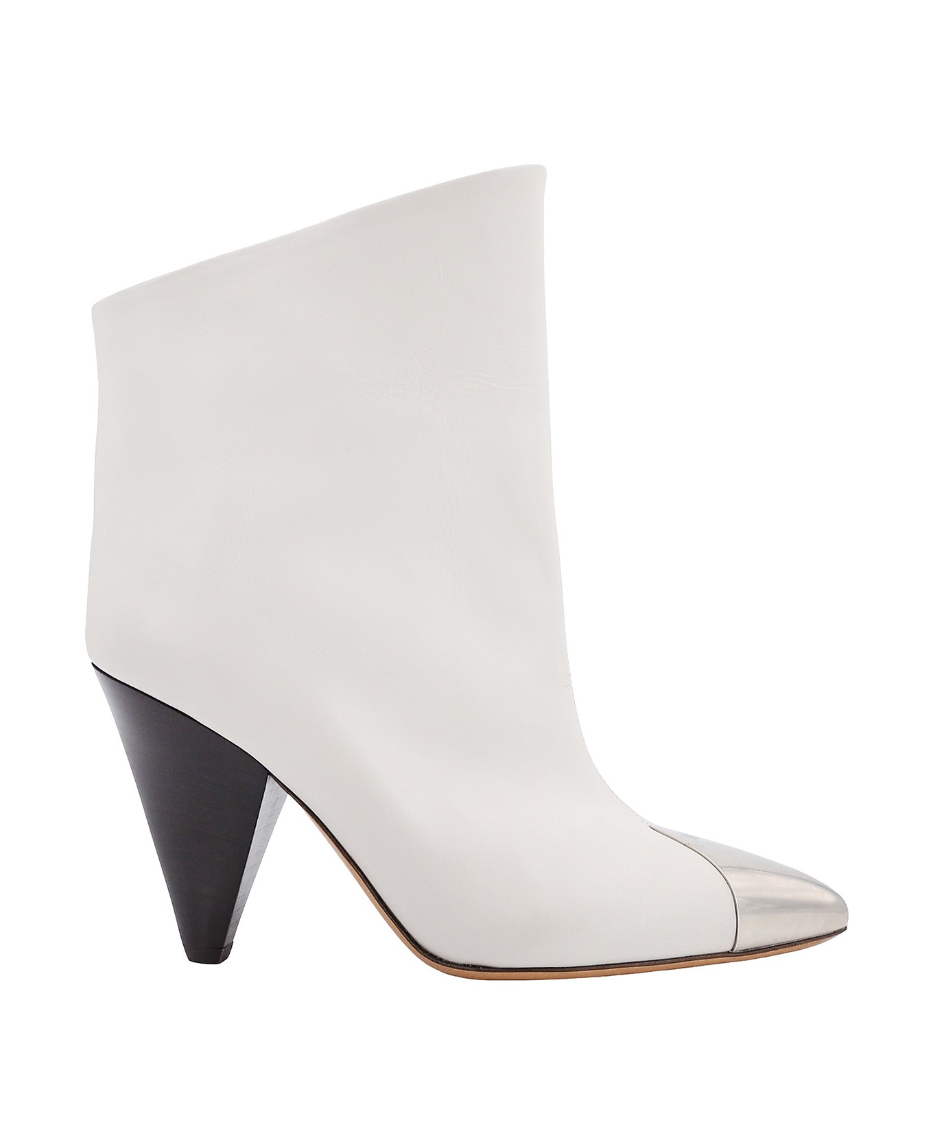 Isabel Marant Lapio Ankle Boots - White