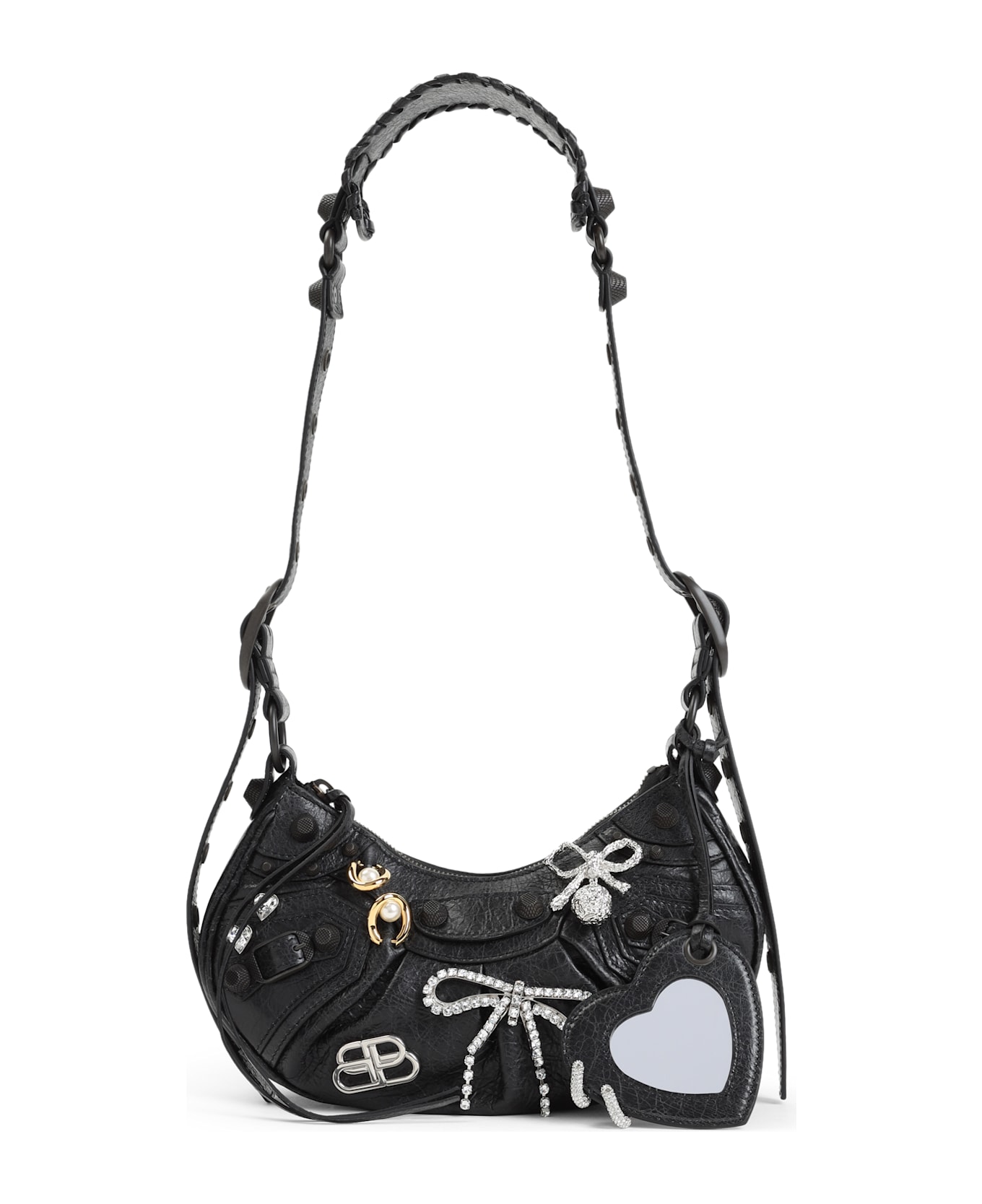 Balenciaga Le Cagole Xs Shoulder Bag - Black