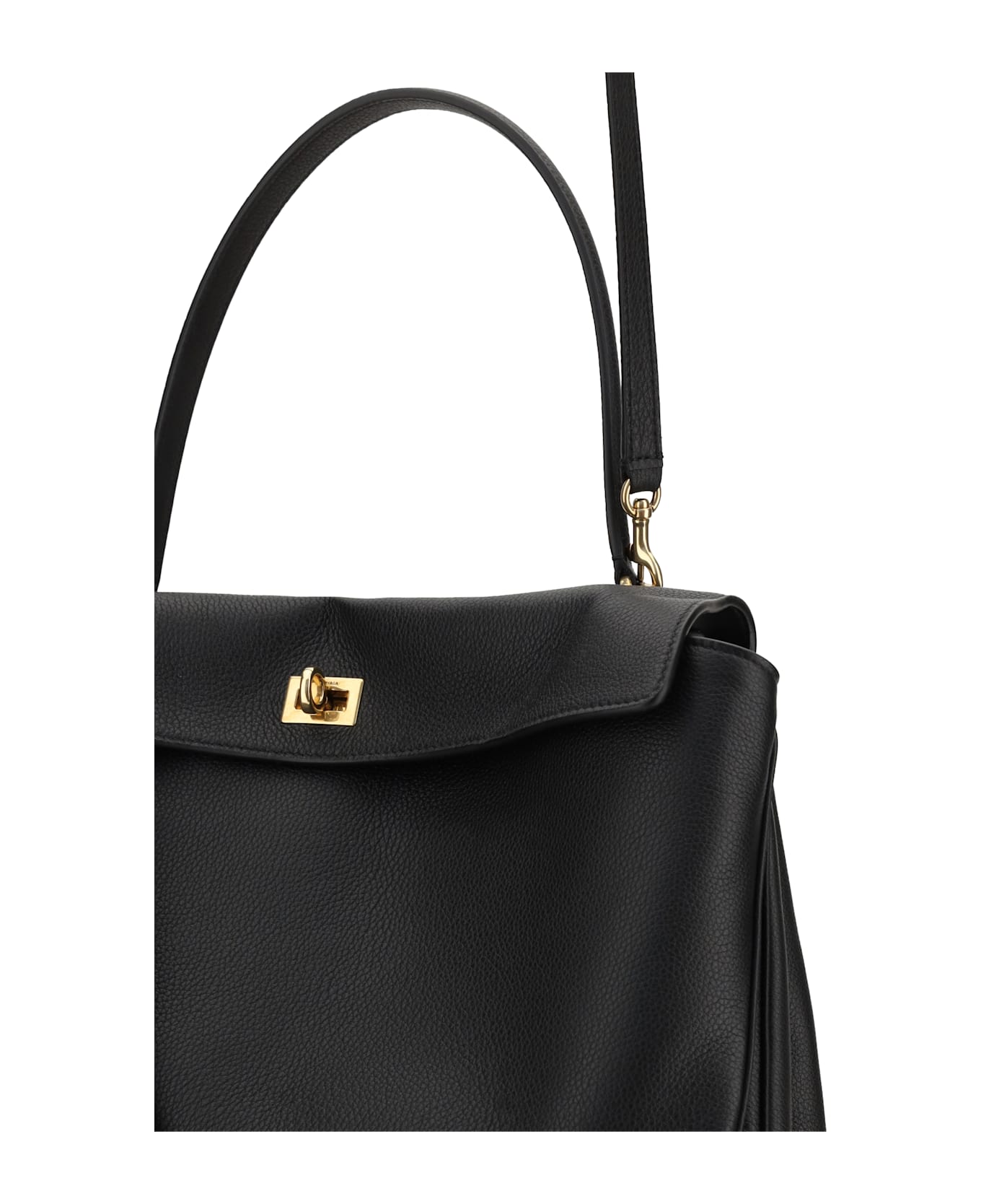 Balenciaga Rodeo Shoulder Bag - BLACK