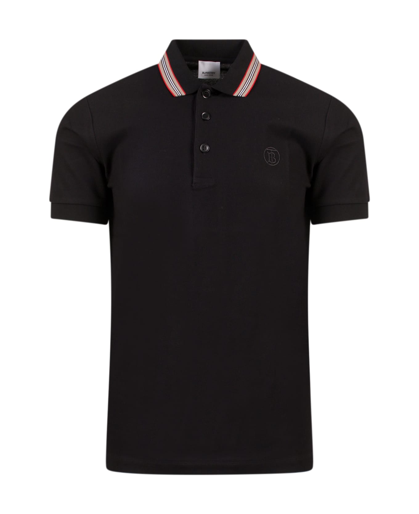 Burberry Polo Shirt - BLACK