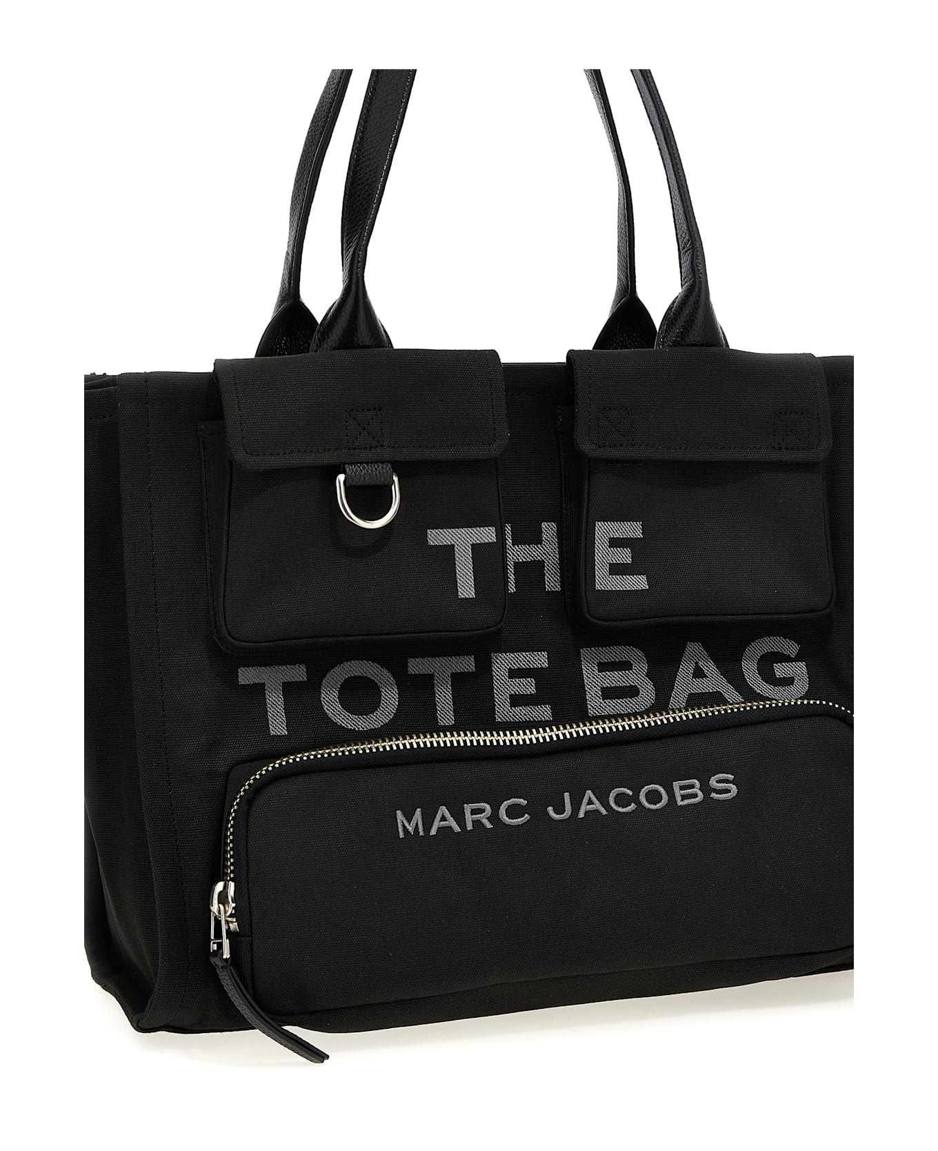 Marc Jacobs 
the Cargo Canvas Large Tote
 Shopping Bag - Black  