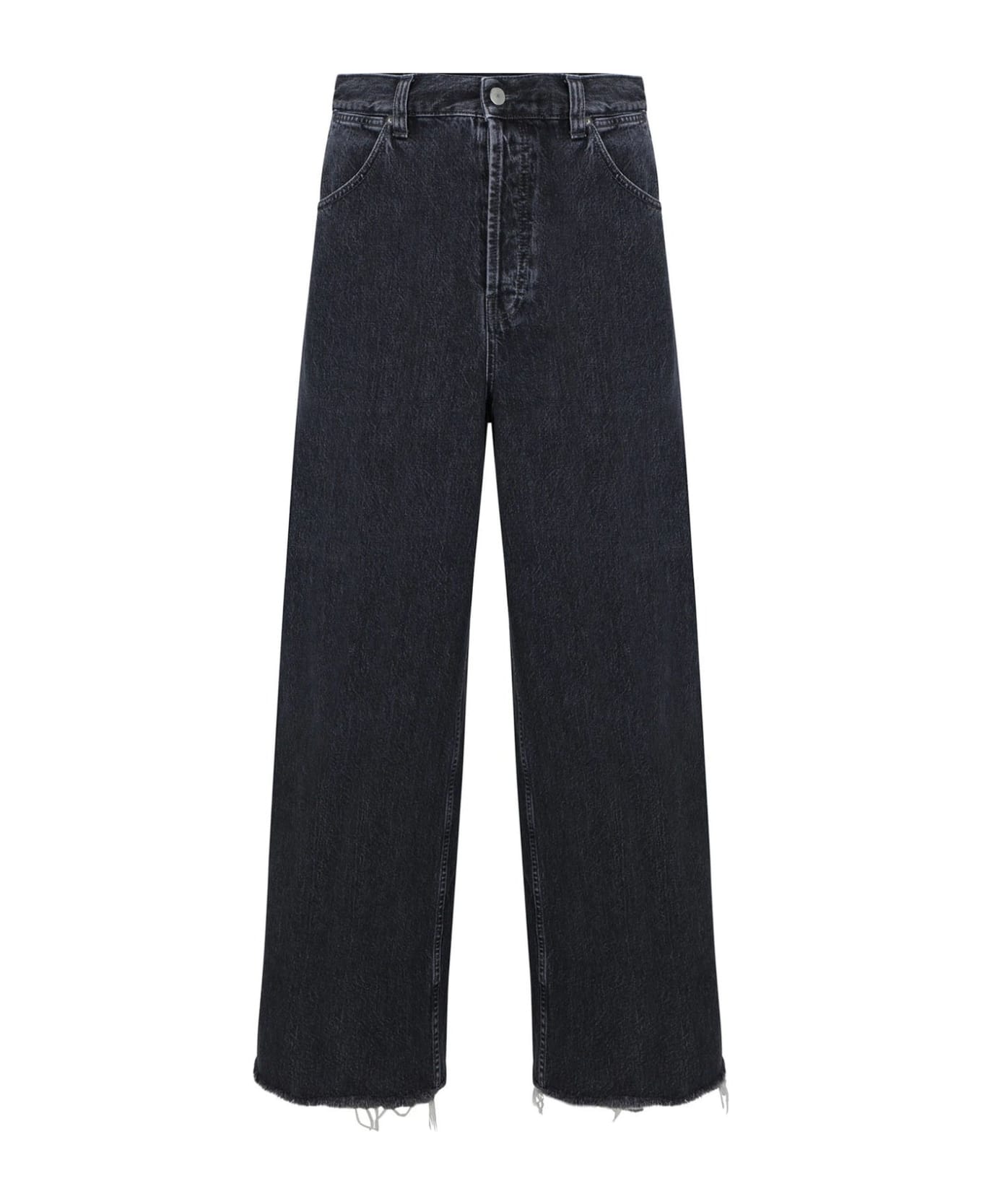 Gucci Wide-leg Denim Jeans - Black デニム