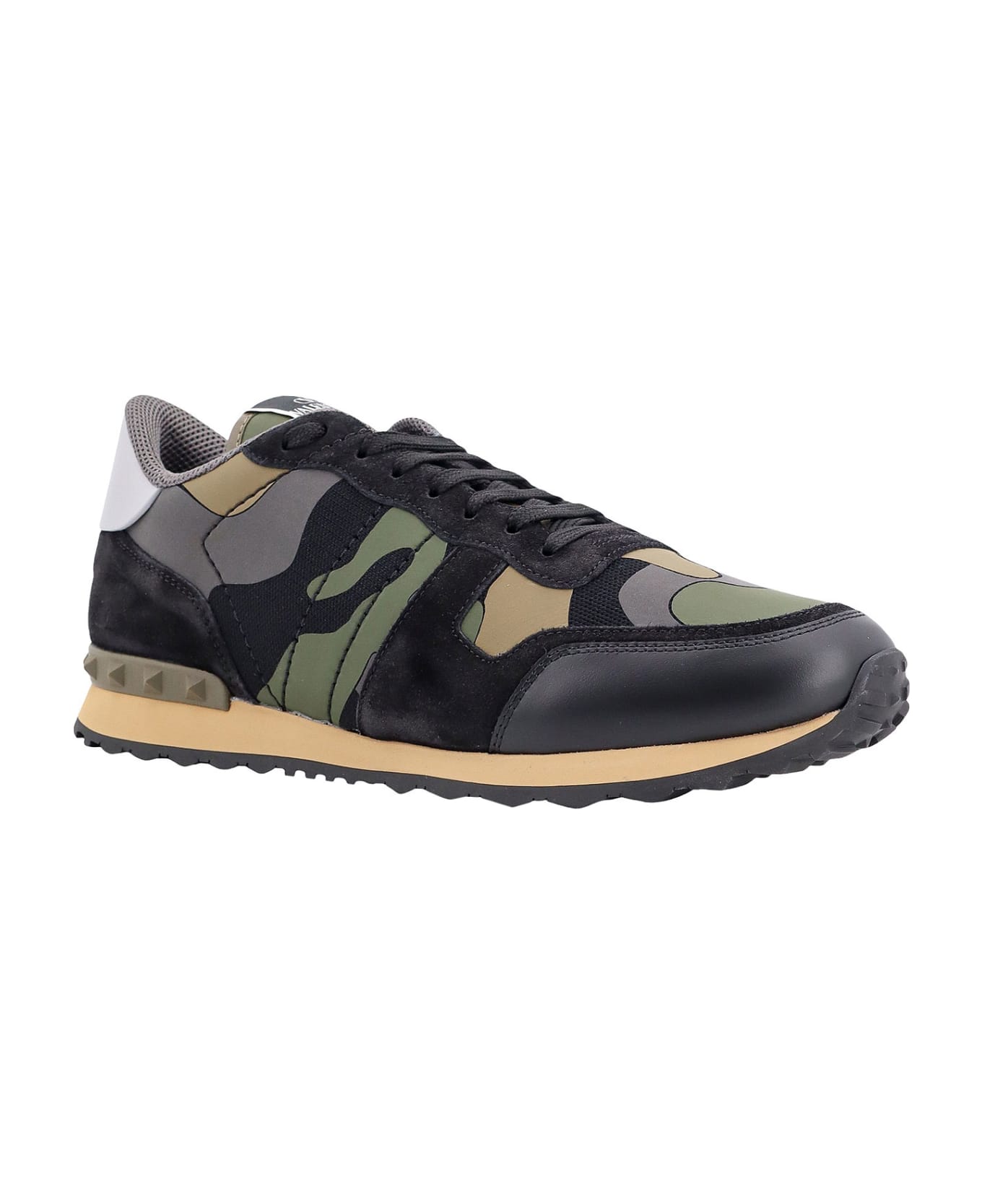 Valentino Garavani Rockrunner Sneakers - Green