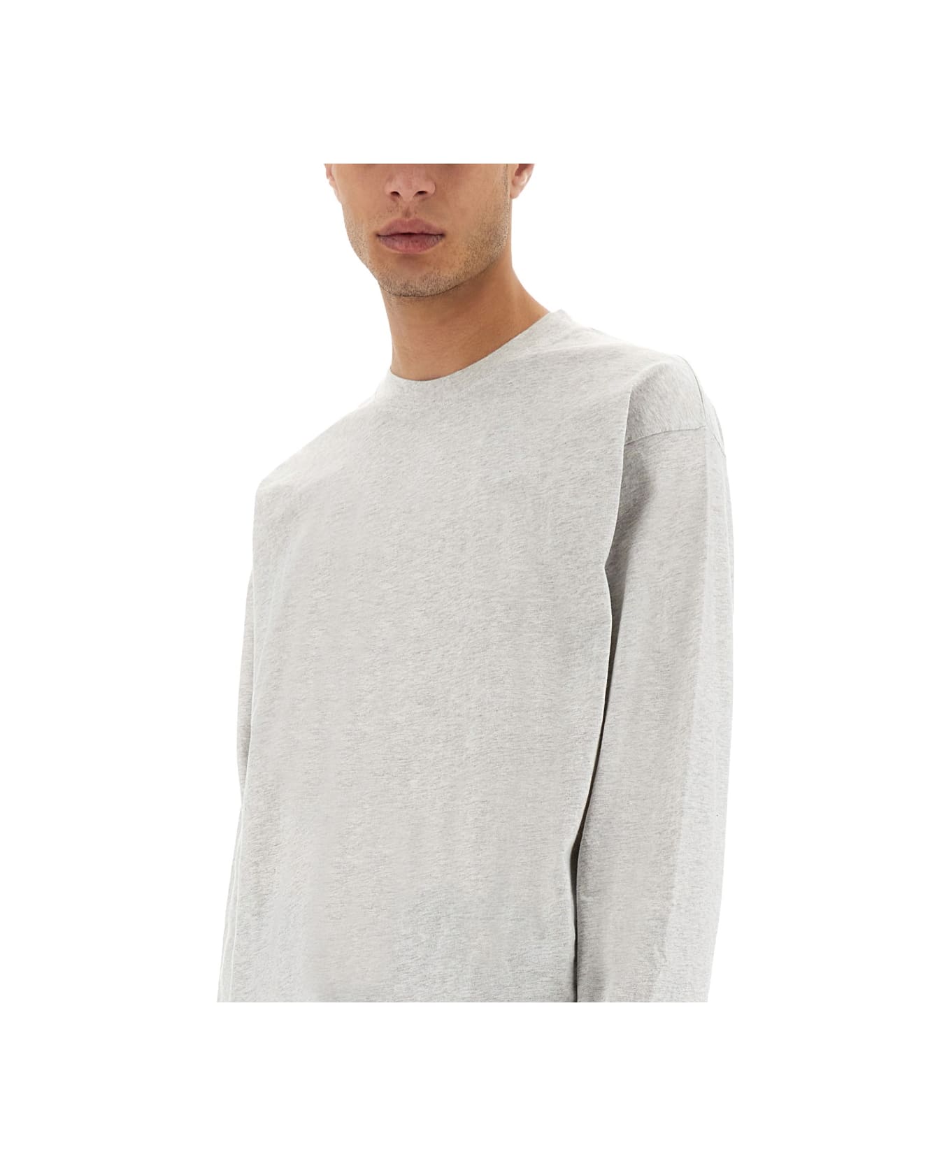 REPRESENT Long Sleeve "initial" T-shirt - GREY