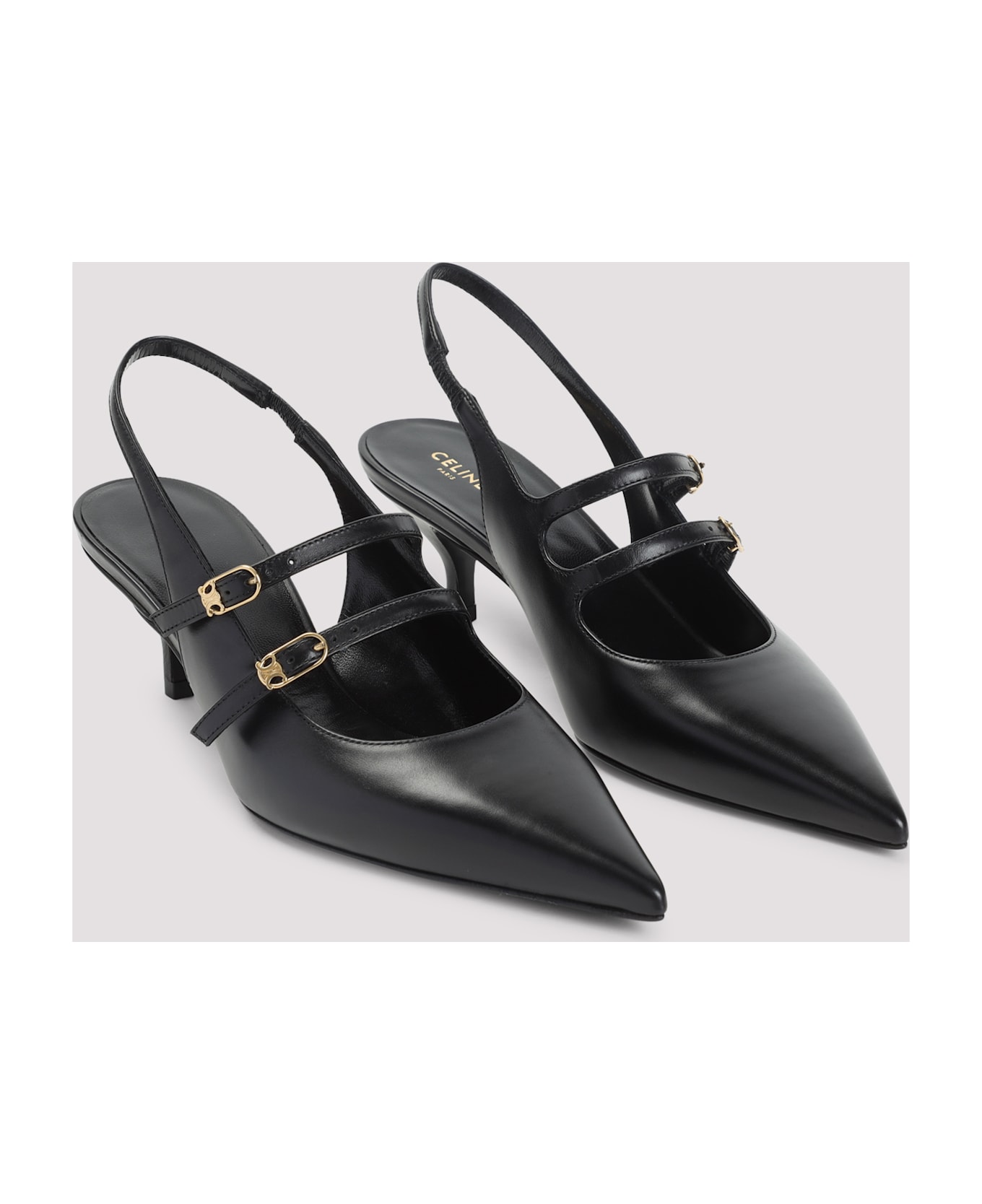 Celine Double Straps Mules - No Black