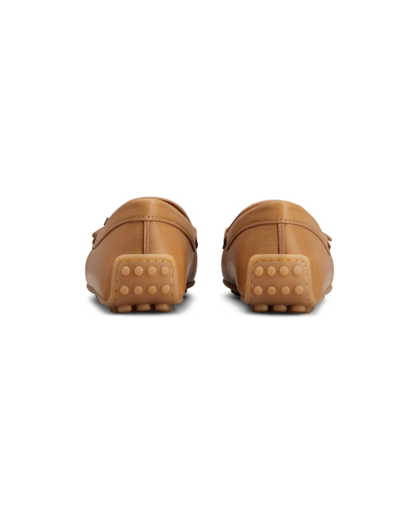 Tod
s Gommino Leather Loafers - Camel