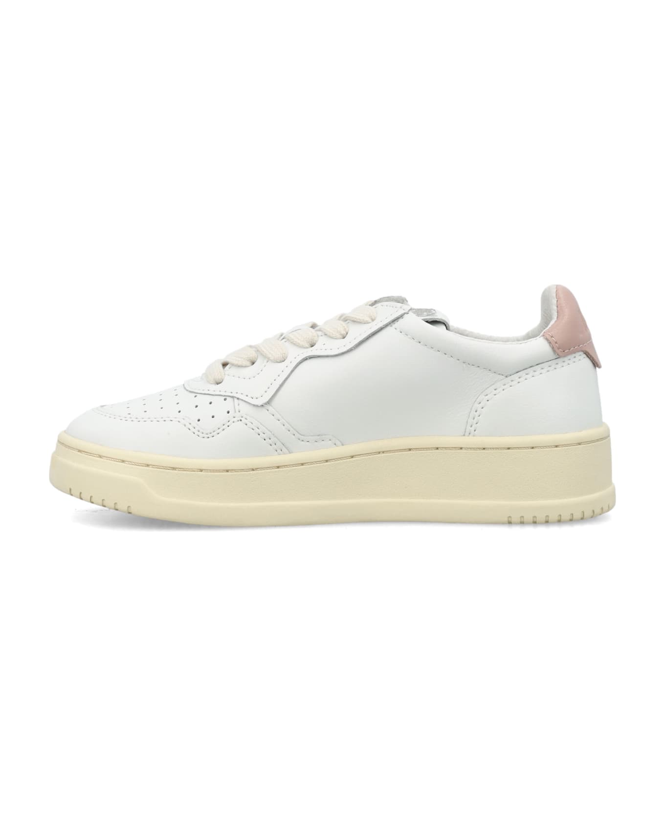 Autry Medalist Low Sneakers - WHITE PINK シューズ