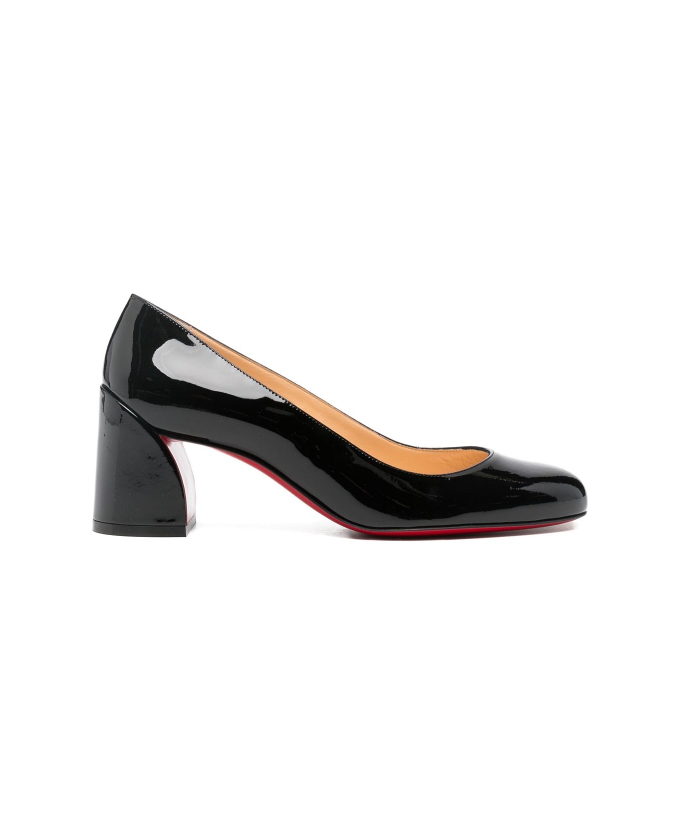 Christian Louboutin Miss Sab Patent Leather Pumps - Black