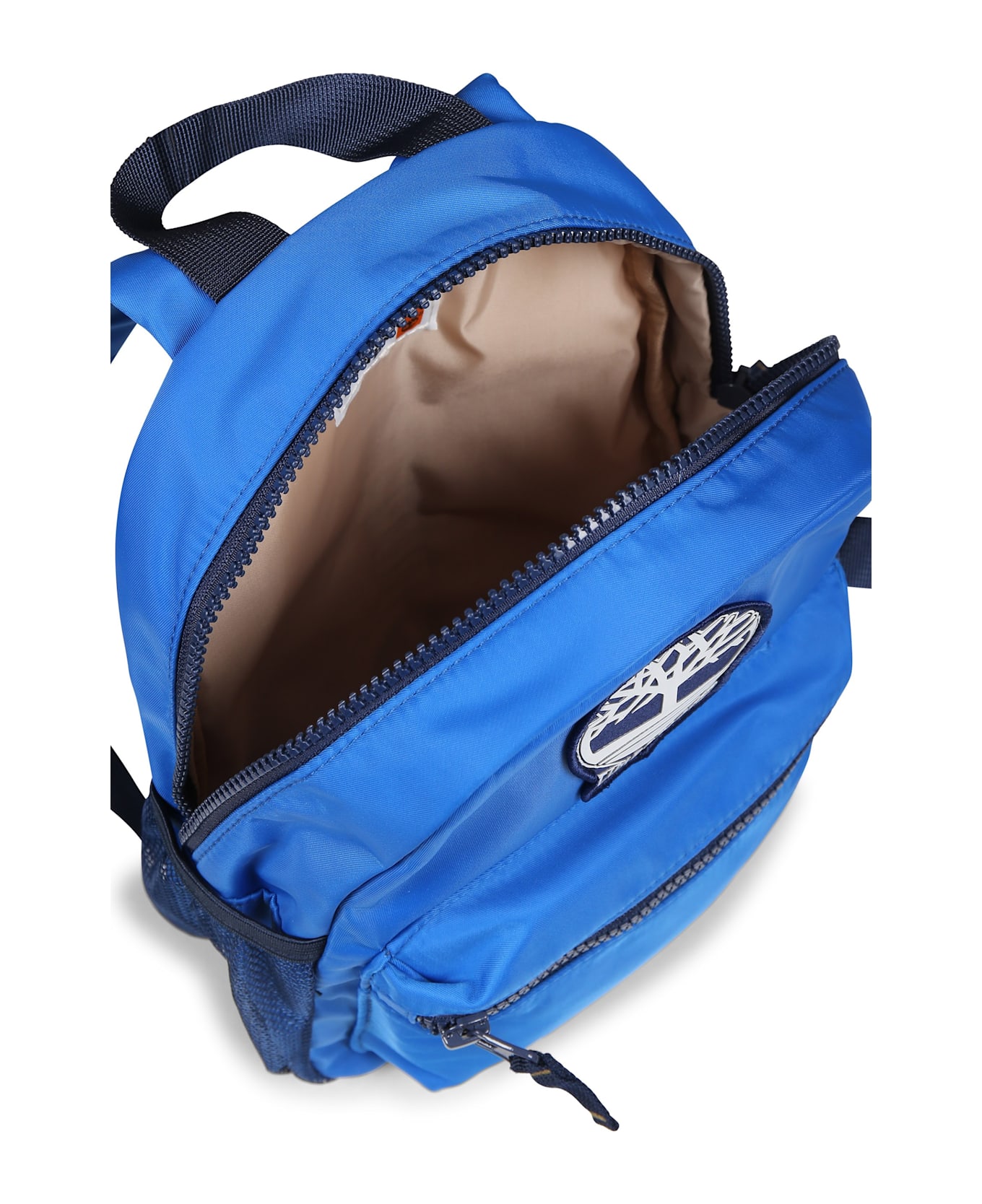 Timberland Light Blue Backpack For Boy With Tree - Light Blue