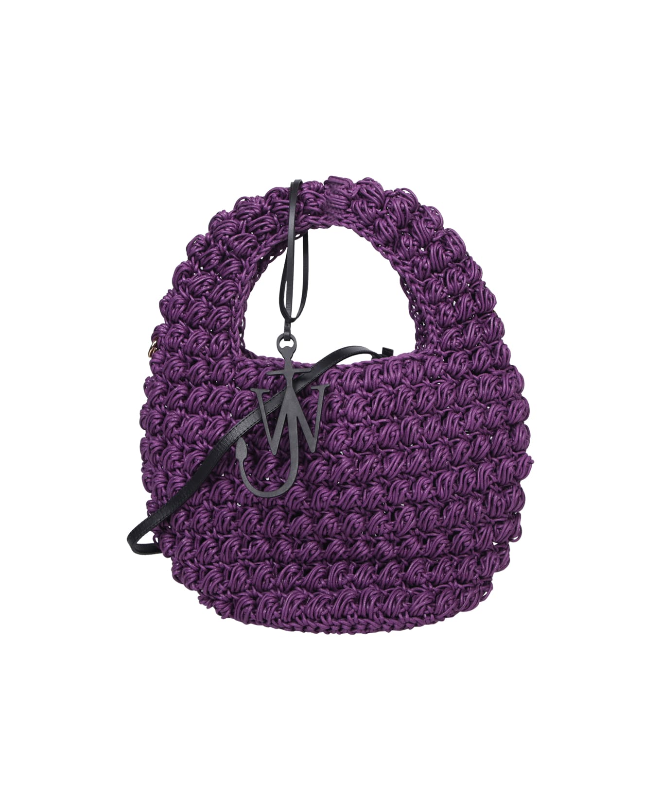 J.W. Anderson Popcorn Basket Purple Bag - Purple