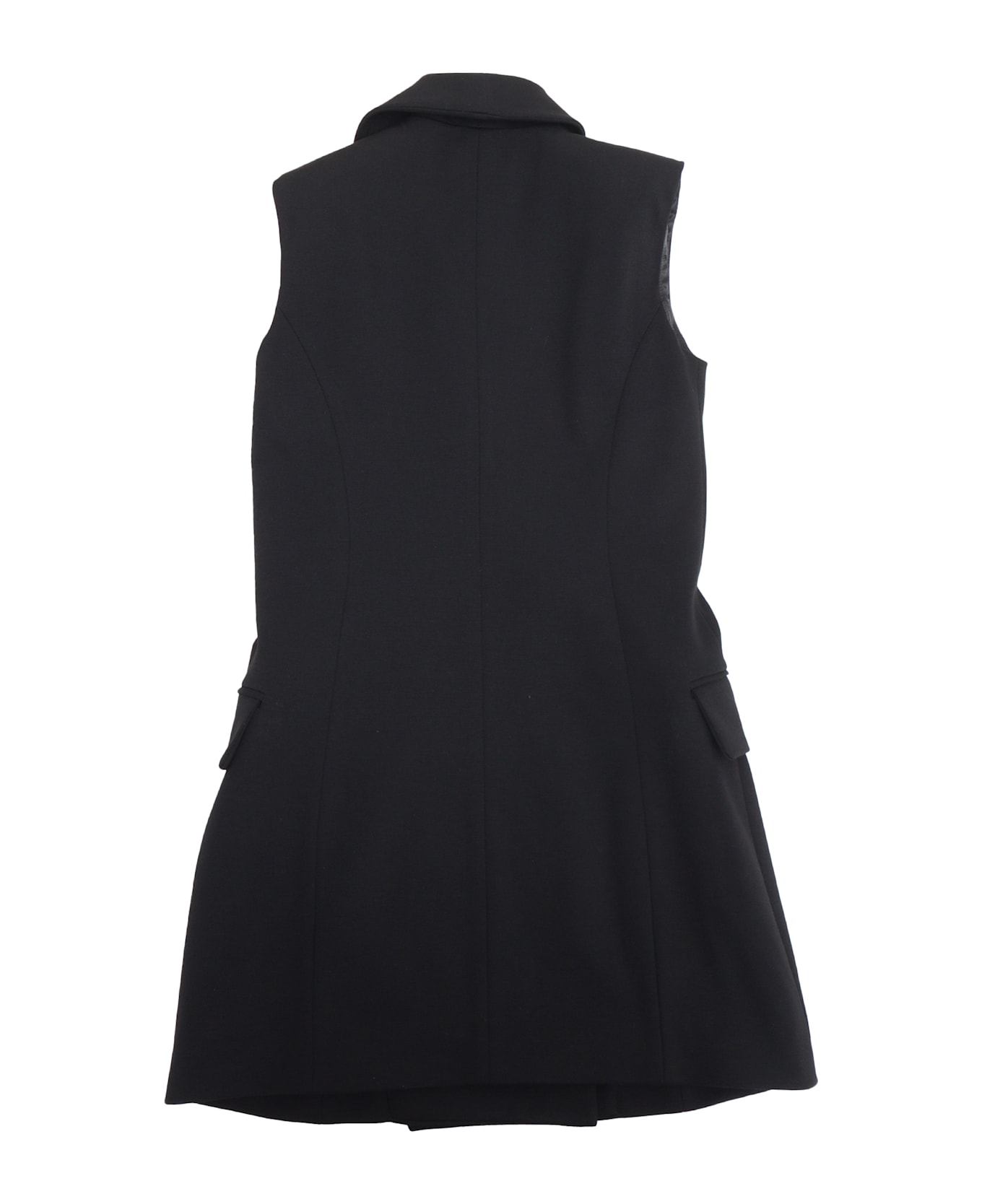 Balmain Knit Dress - BLACK