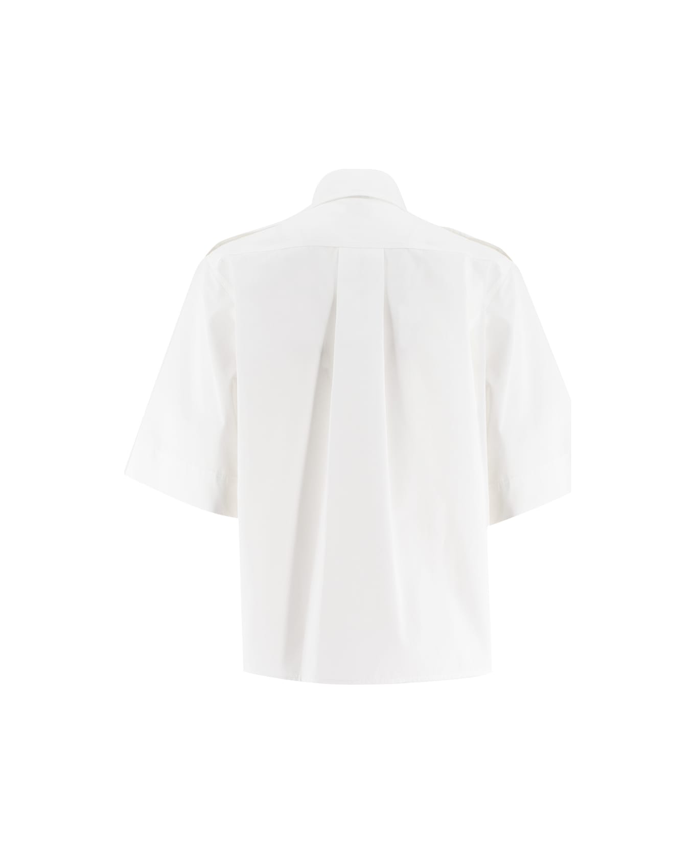 Aspesi Cotton Shirt - BIANCO/WHITE ブラウス