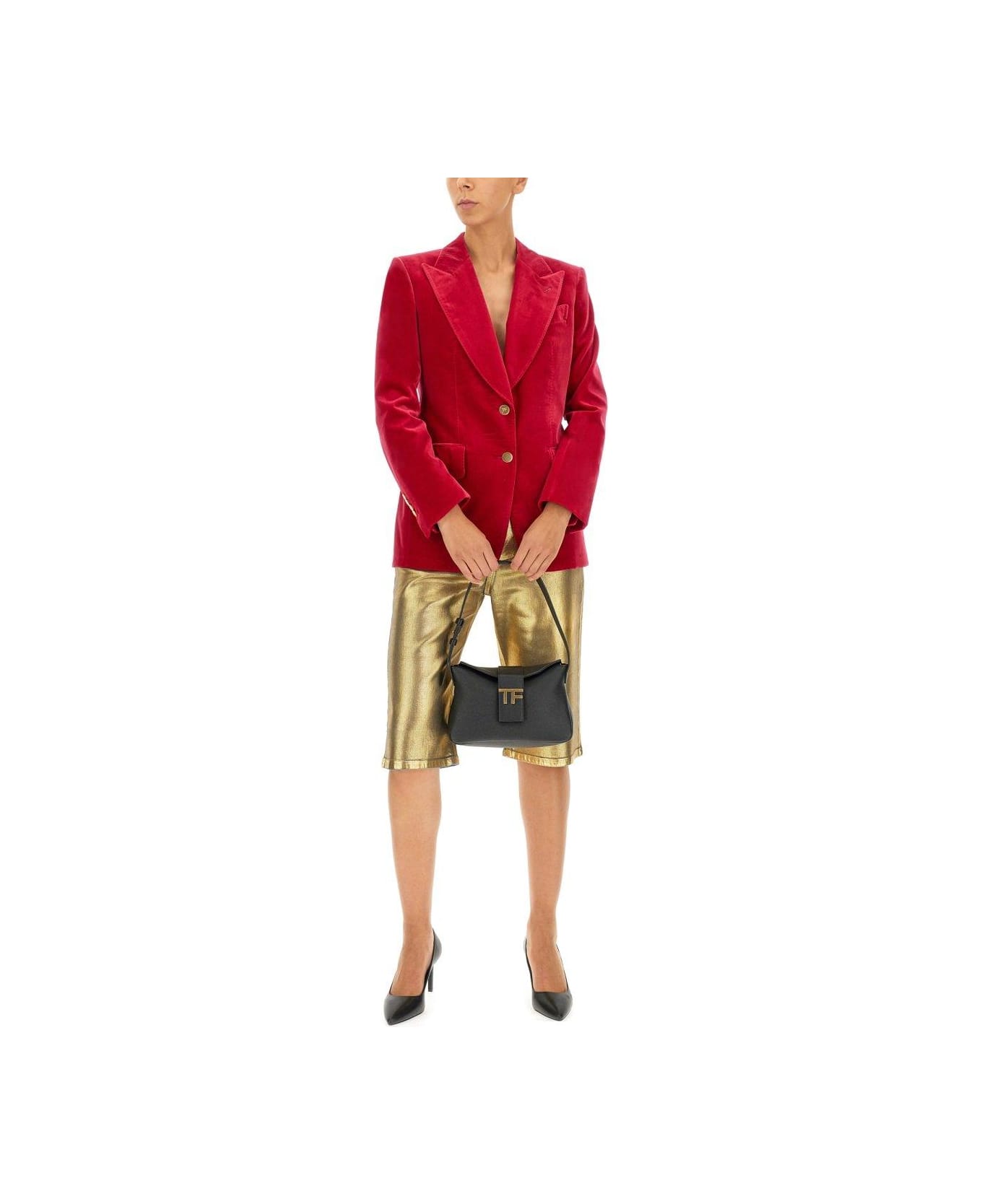 Tom Ford Single-breasted Tailored Blazer - FUCHSIA